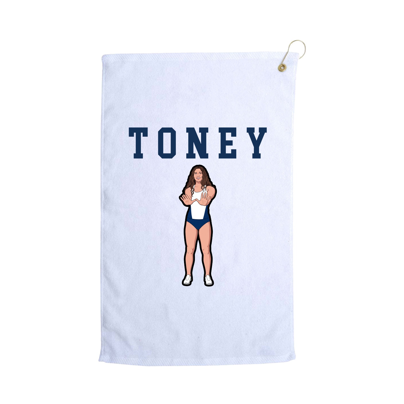 Golf Towel — Shirsey in White