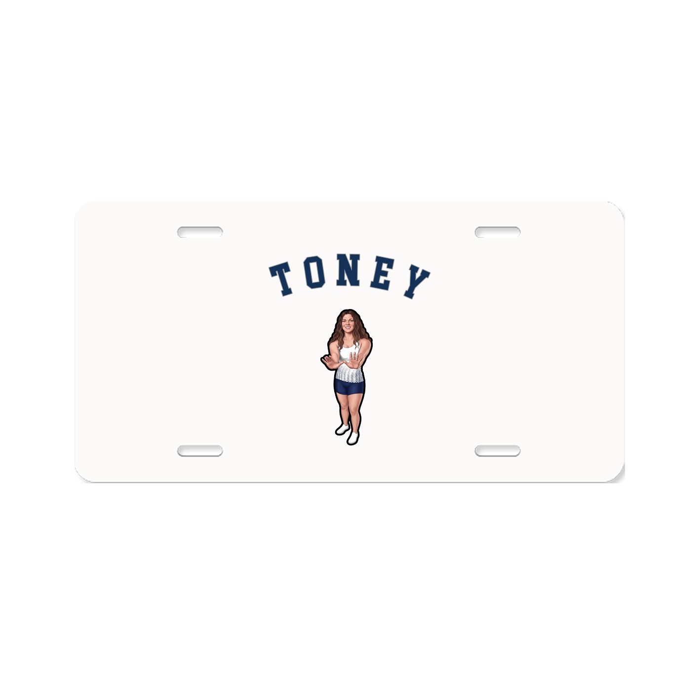 License Plate — Shirsey Arch in Classic