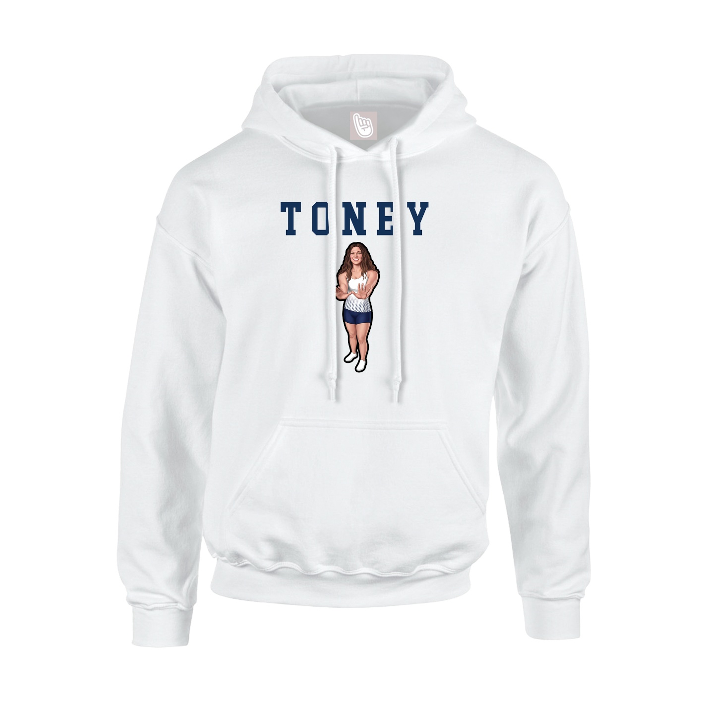 Youth Hoodie — Shirsey in White