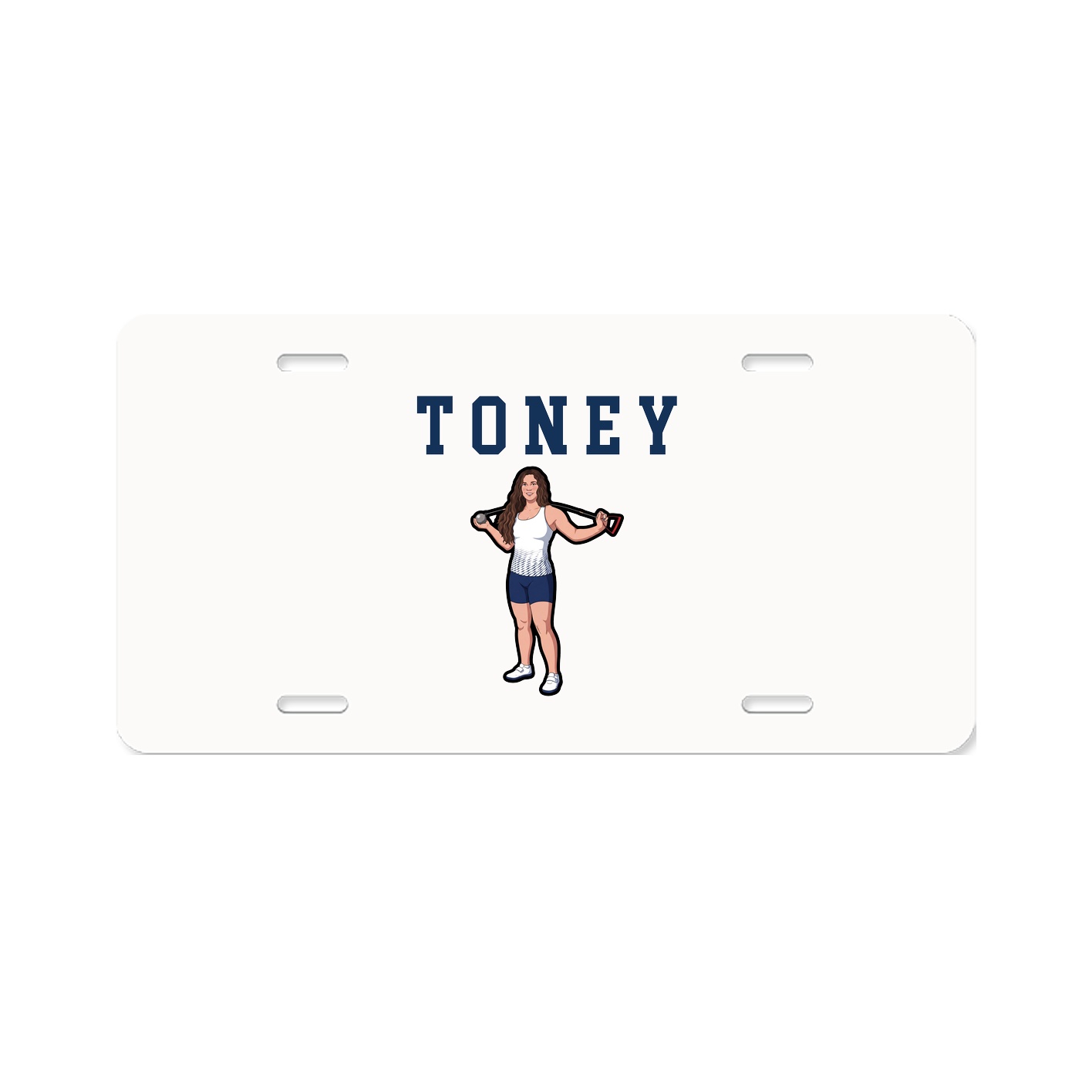 License Plate — Shirsey in Classic