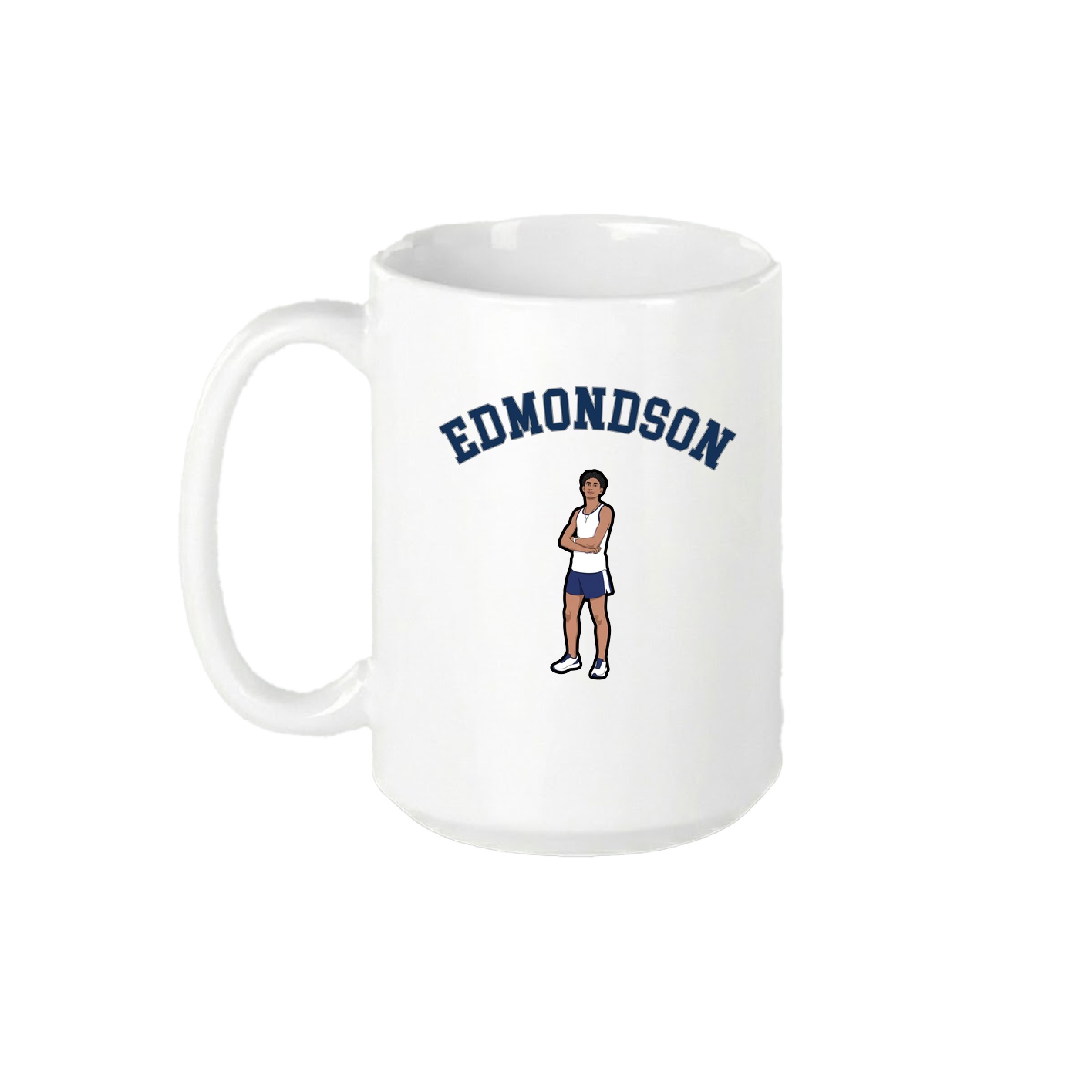 15oz Coffee Mug — Shirsey Arch in White