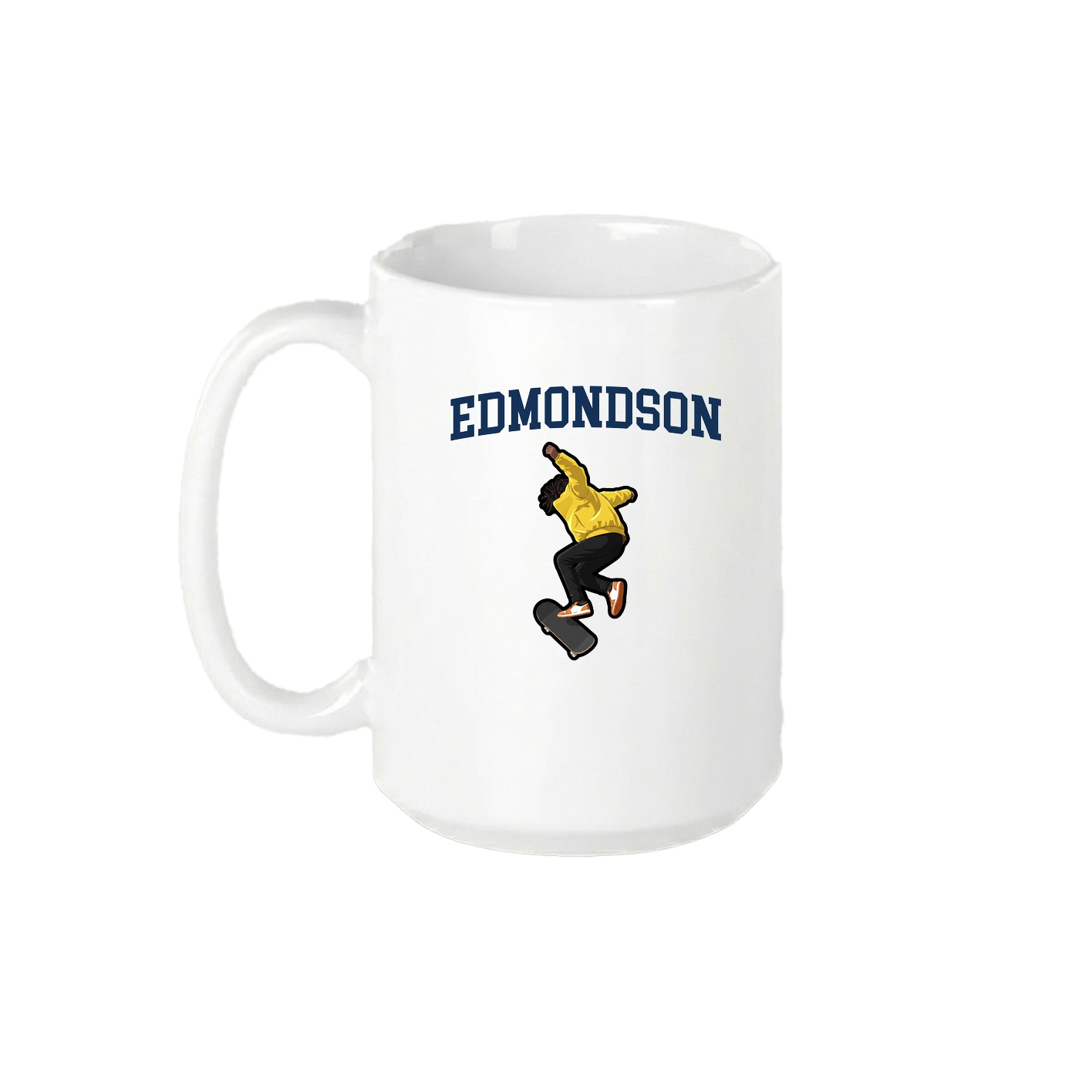 15oz Coffee Mug — Shirsey in White