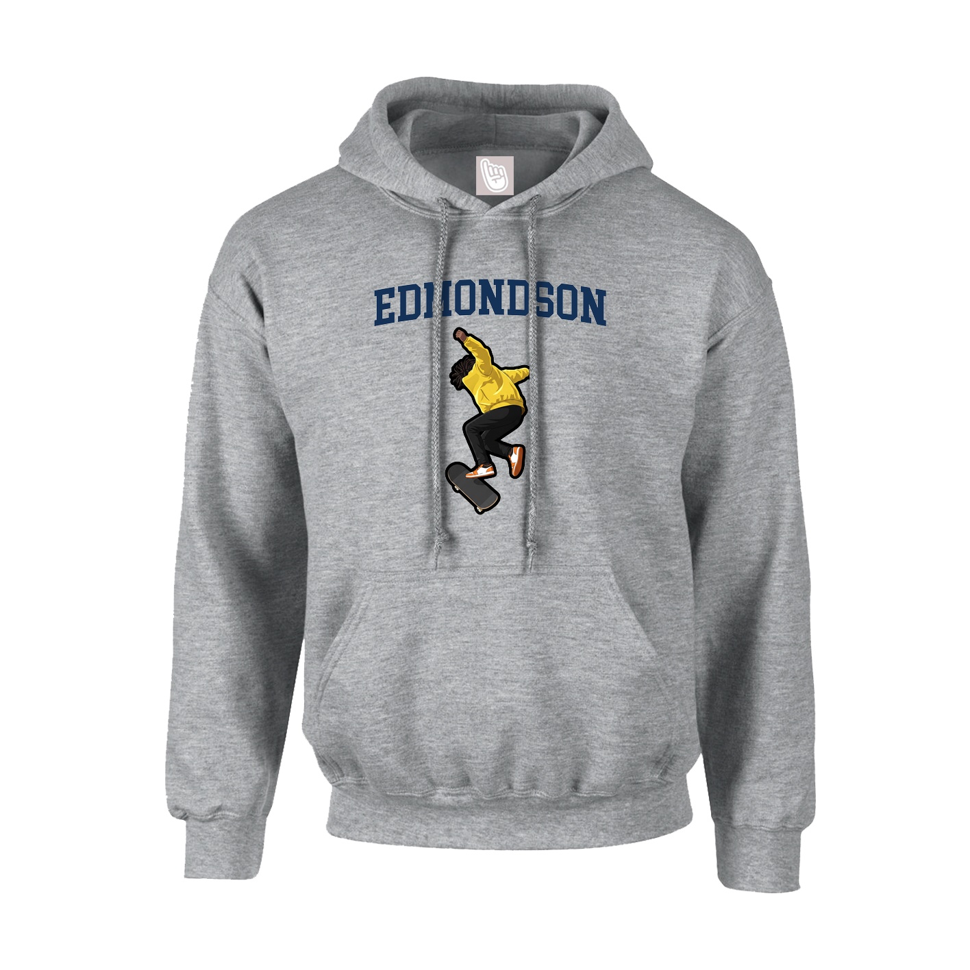 Hoodie — Shirsey in Grey