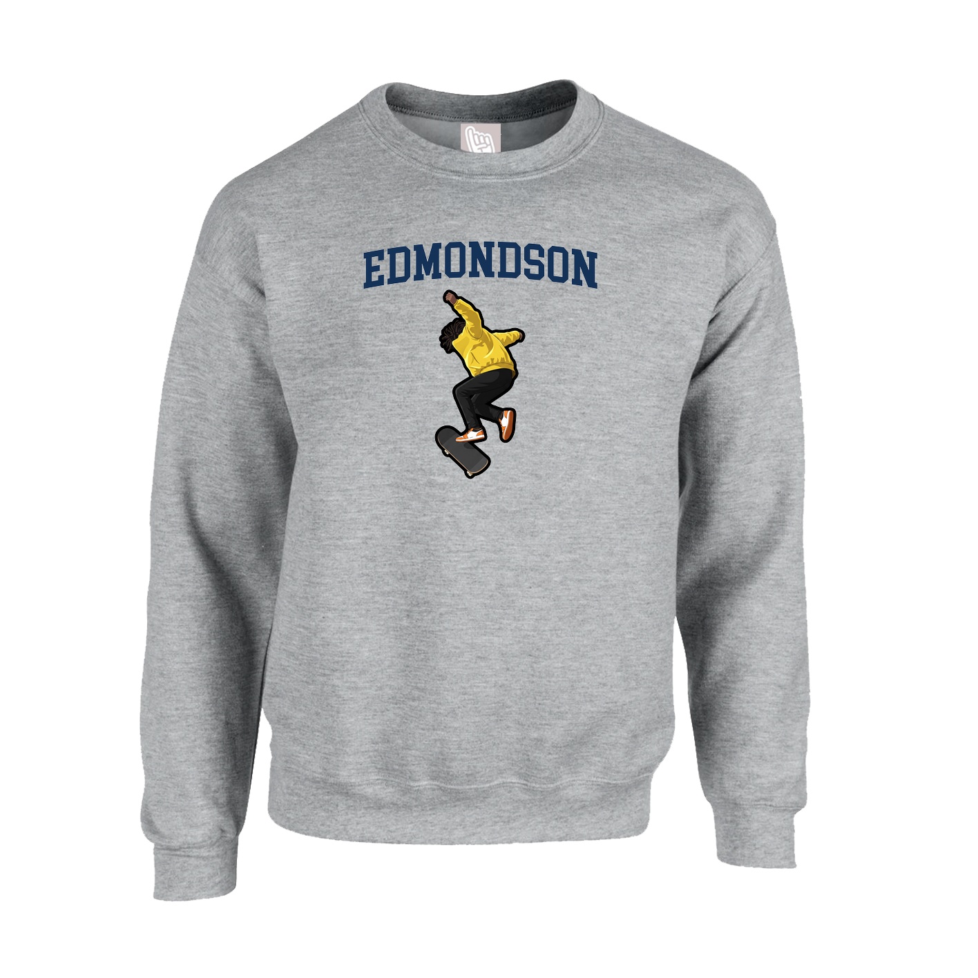 Fleece Crew — Shirsey in Grey