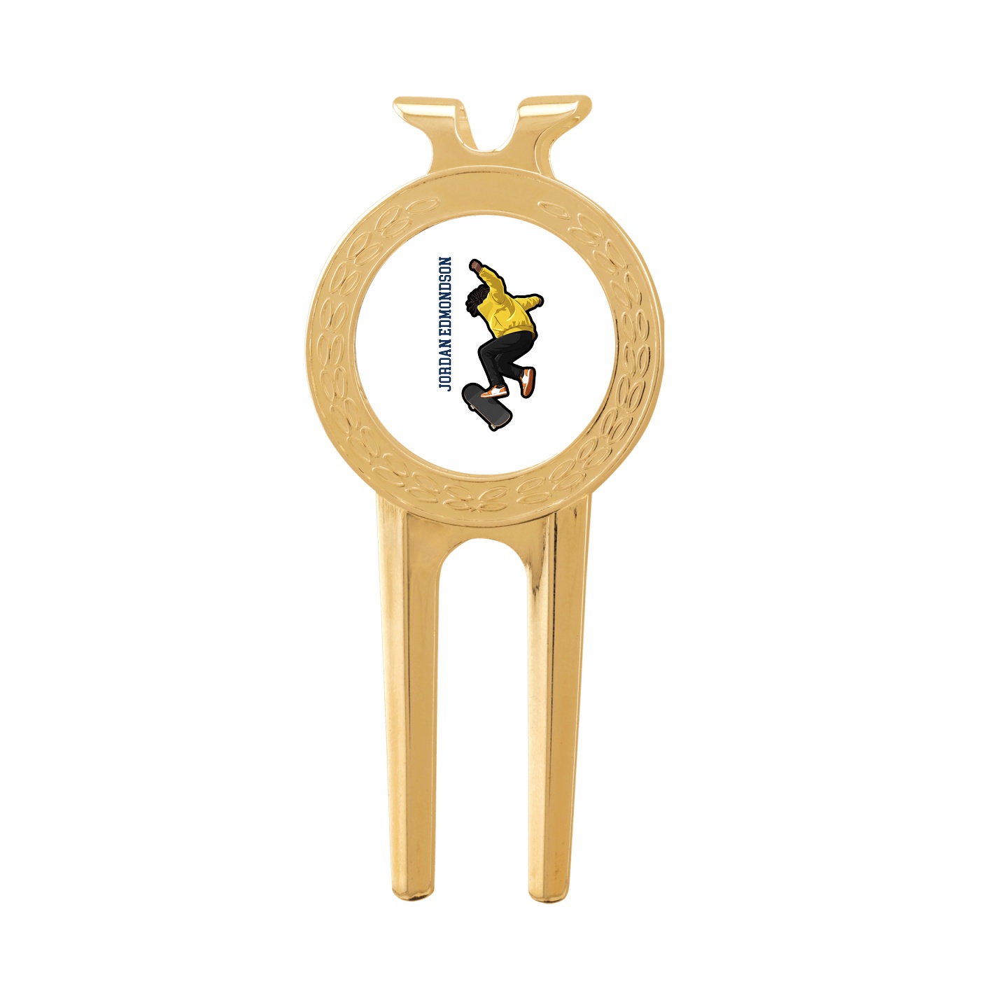 Divot Tool with Ball Marker — Name Vertical in Classic