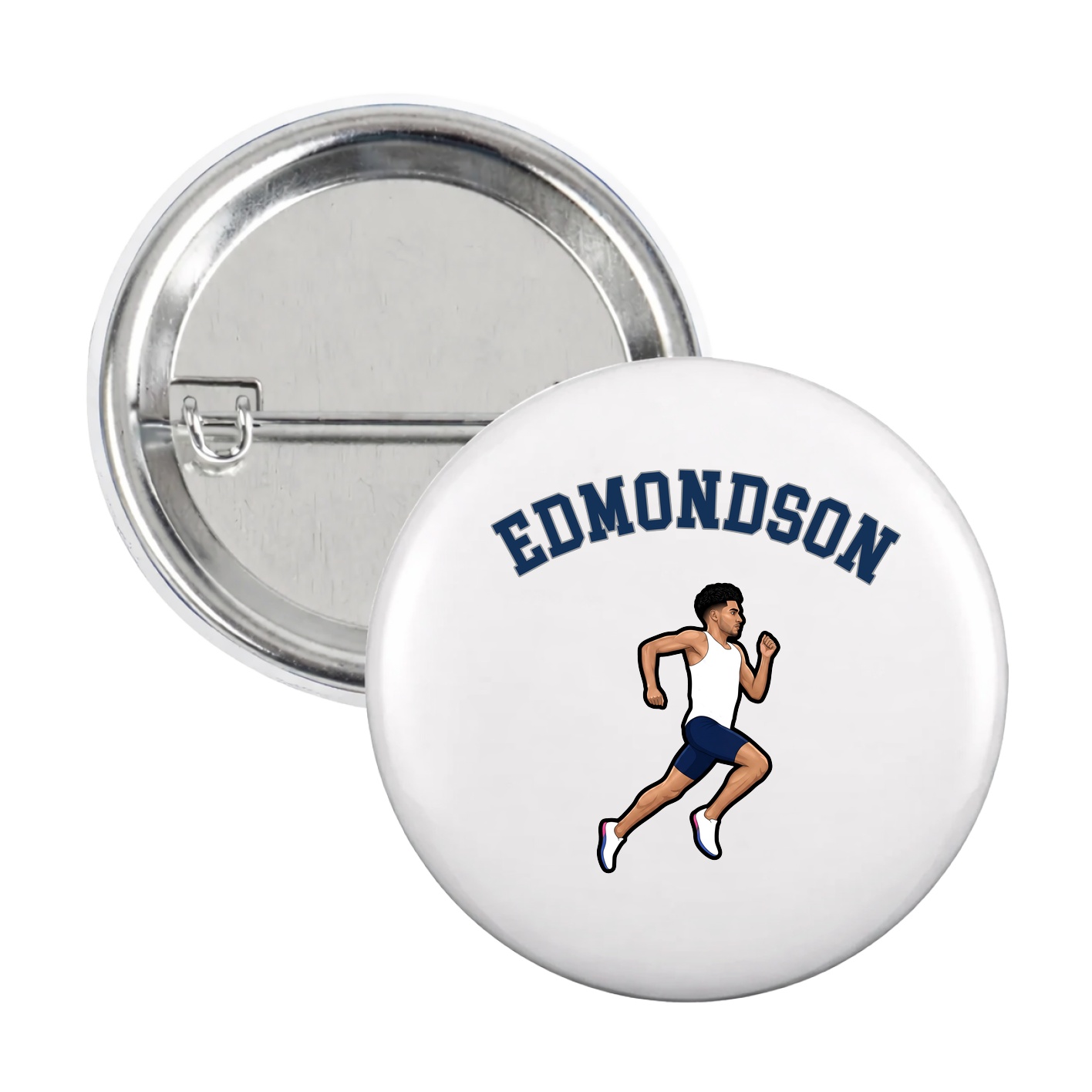 Game Day Button — Shirsey Arch in White
