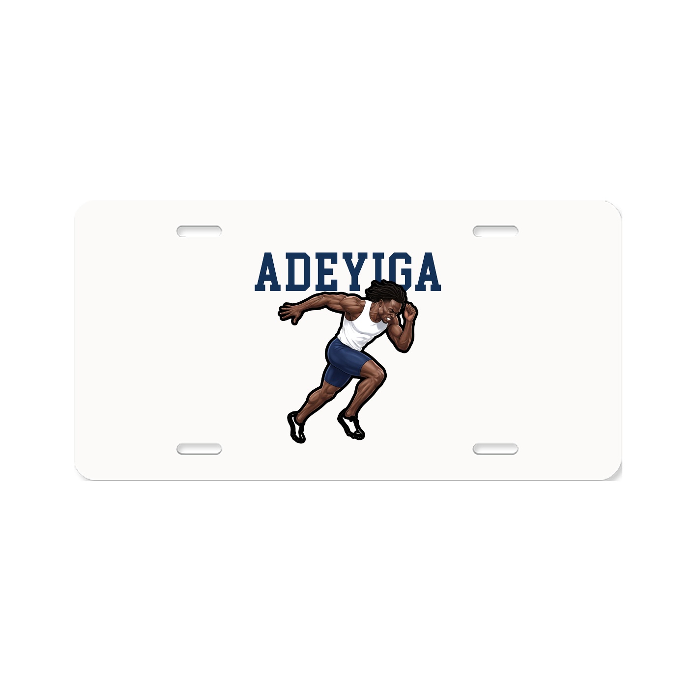 Aluminum License Plate