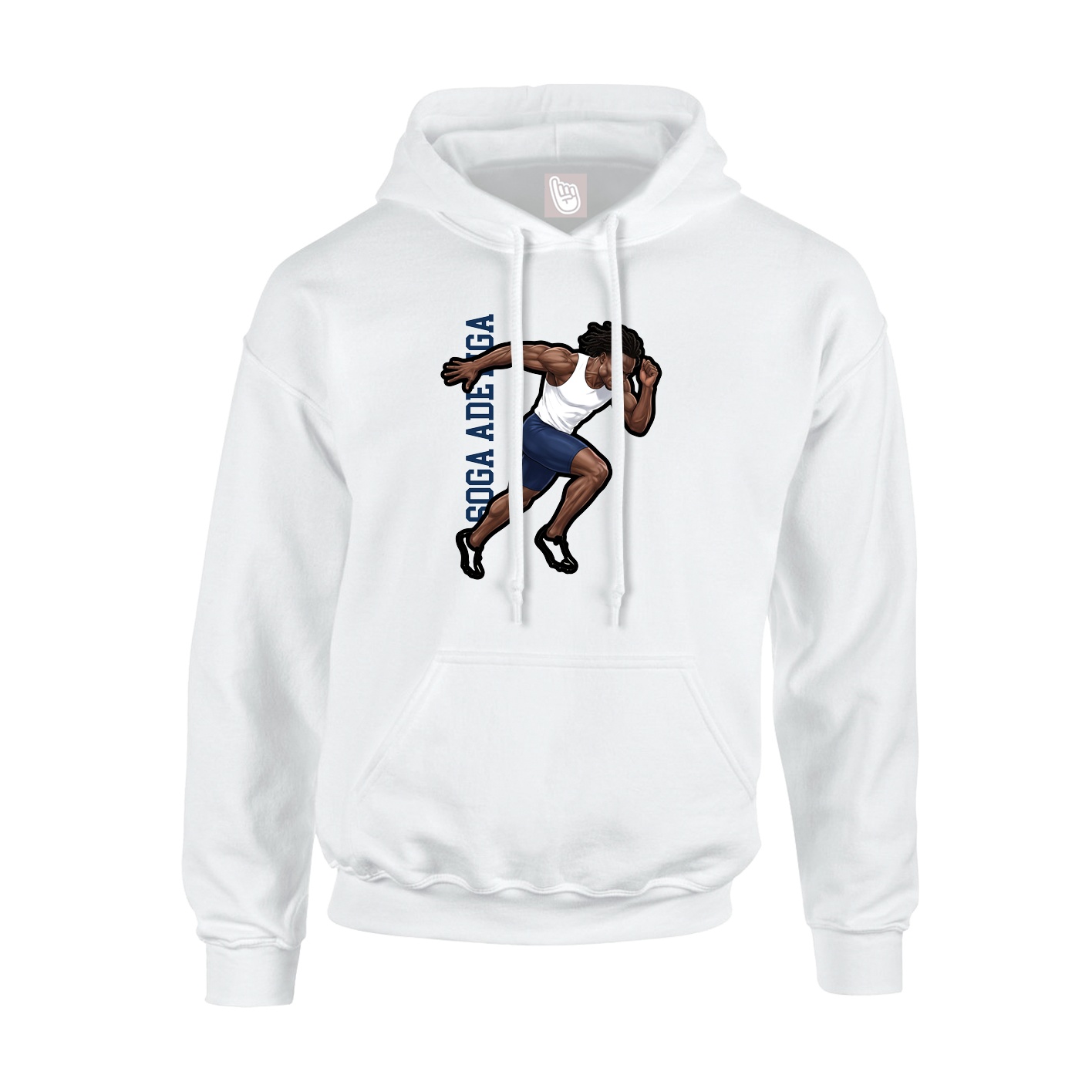 Youth Hoodie — Classic in White