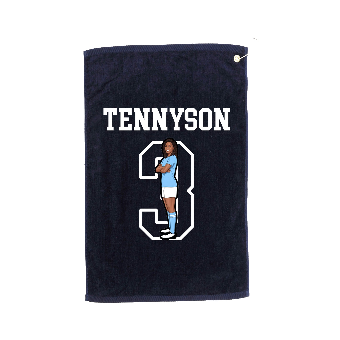 Golf Towel — Shirsey in Navy