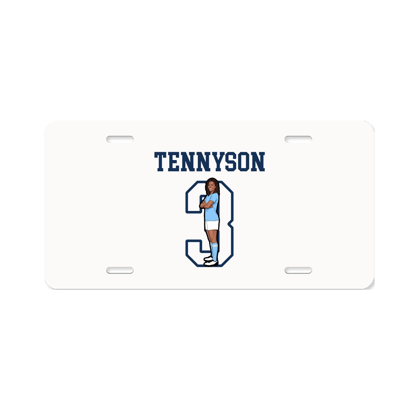 License Plate — Shirsey in Classic