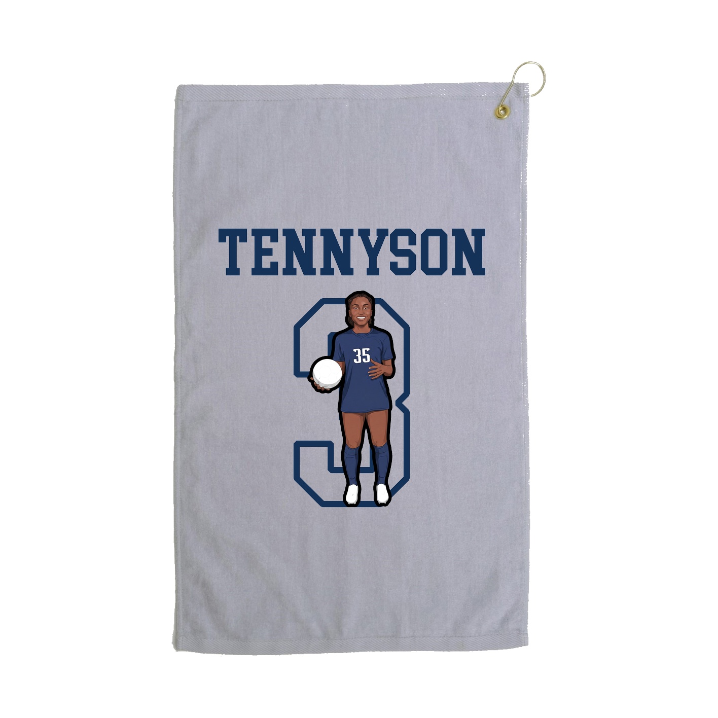 Golf Towel — Shirsey in Grey