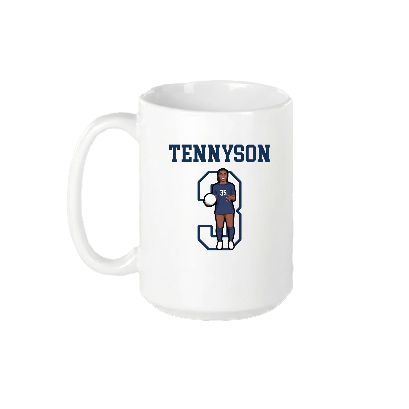 15oz Coffee Mug — Shirsey in White