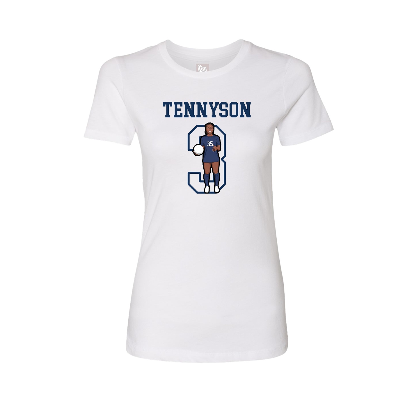 Fitted Women's Tee — Shirsey in White