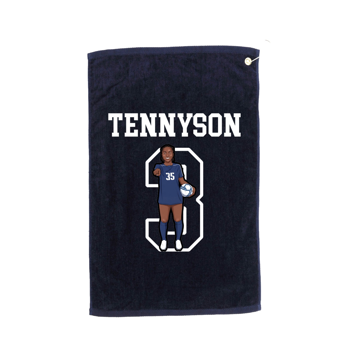 Golf Towel — Shirsey in Navy