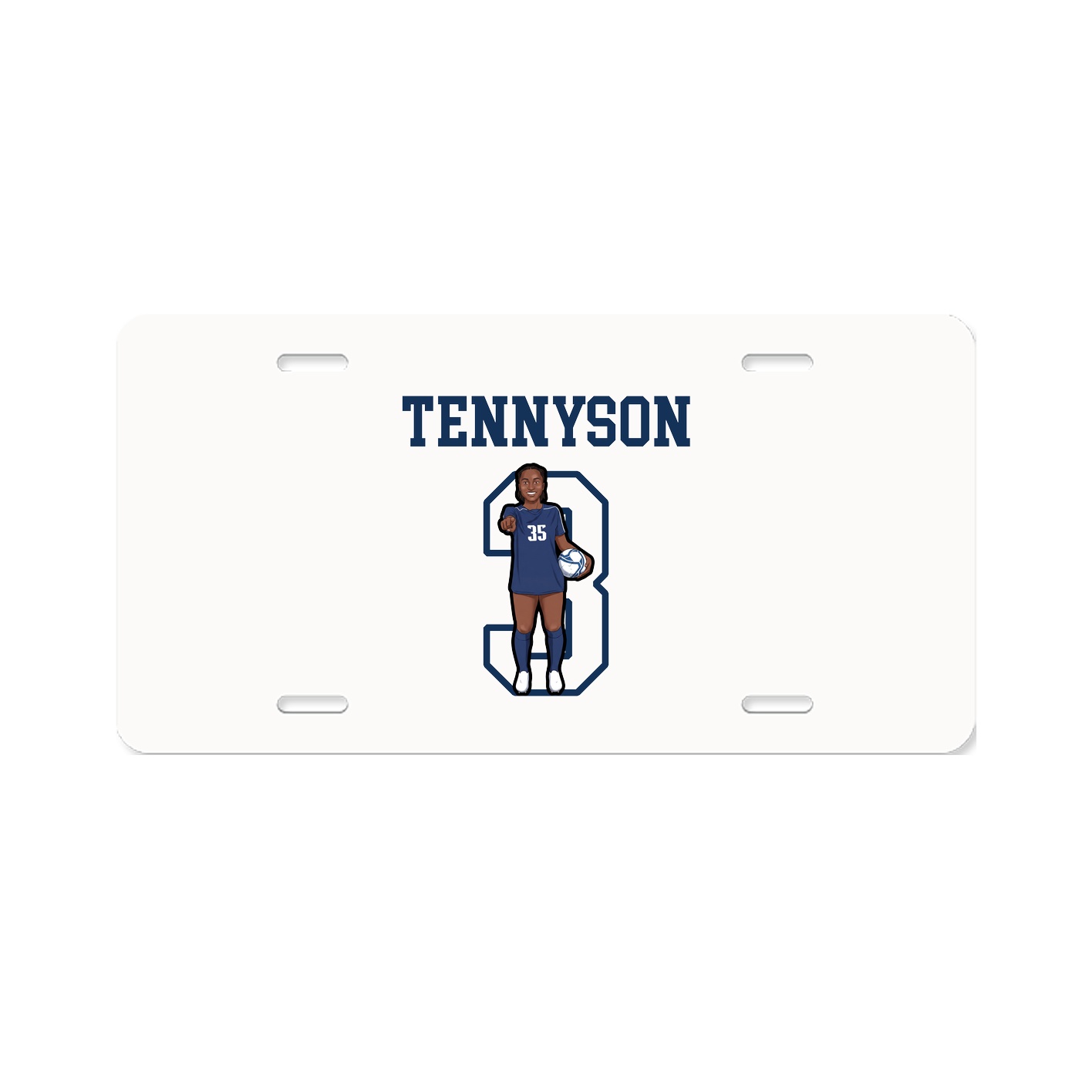 License Plate — Shirsey in Classic