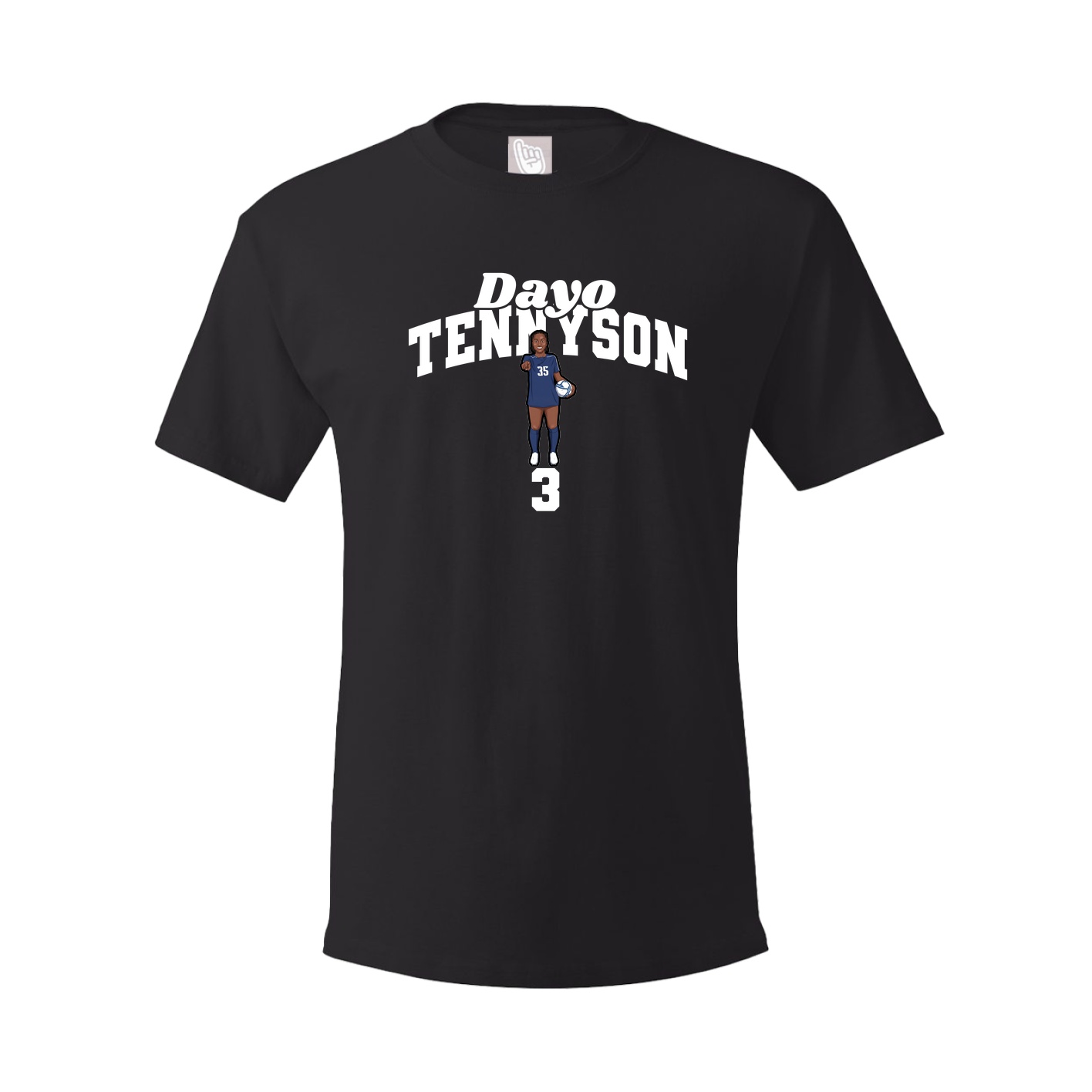 Tee — Signature Arch in Black