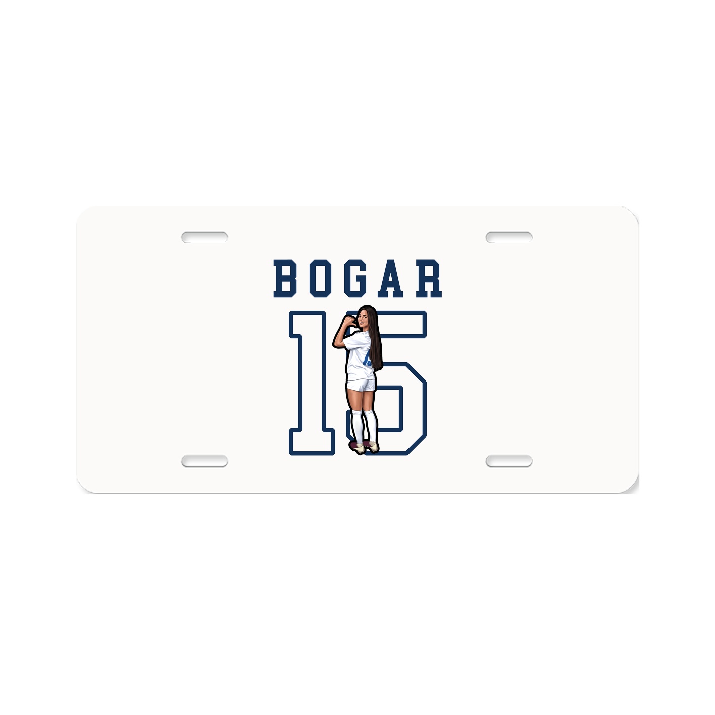 License Plate — Shirsey in Classic