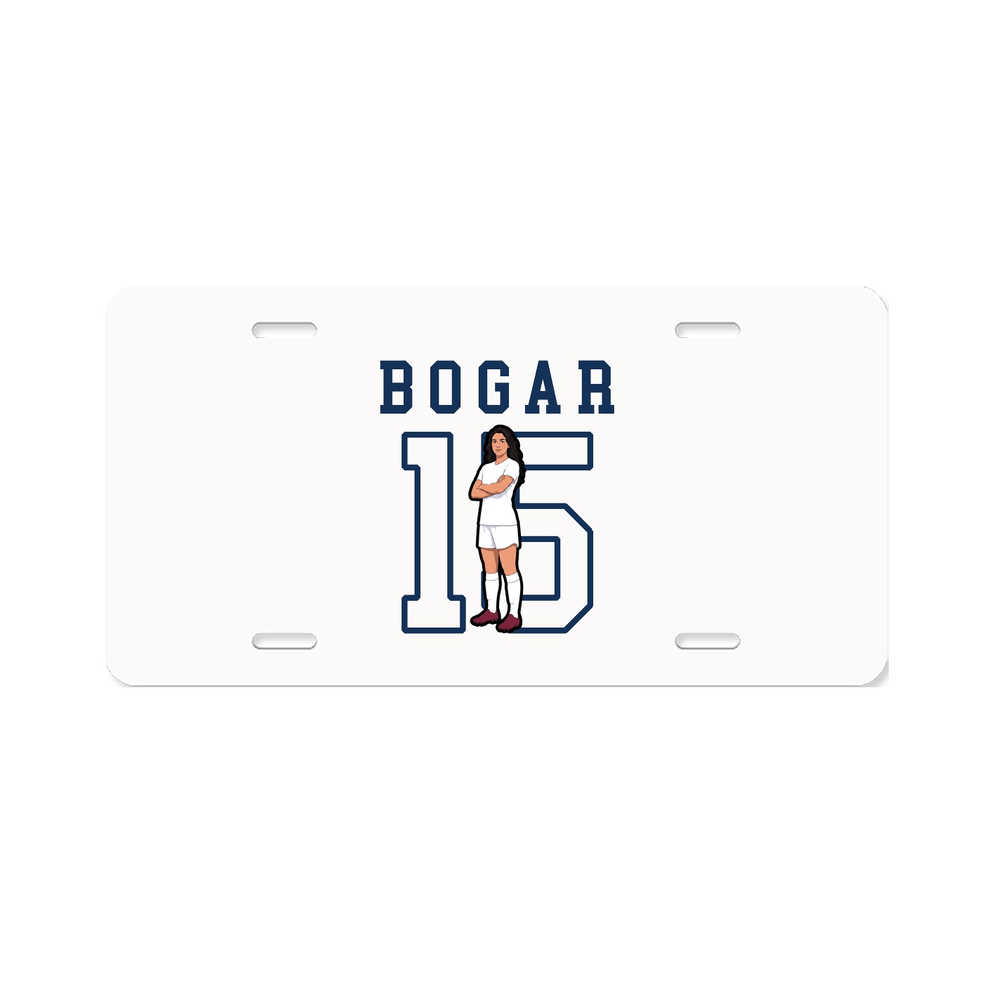 License Plate — Shirsey in Classic