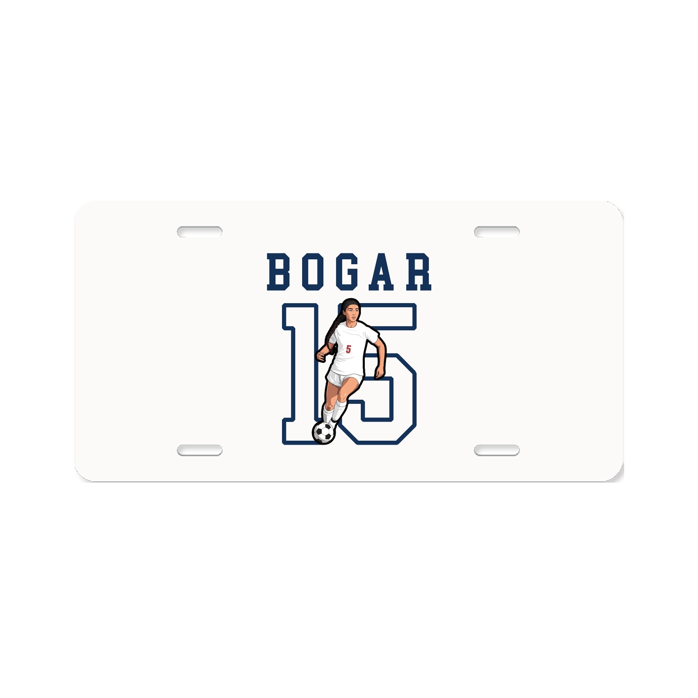 License Plate — Shirsey in Classic