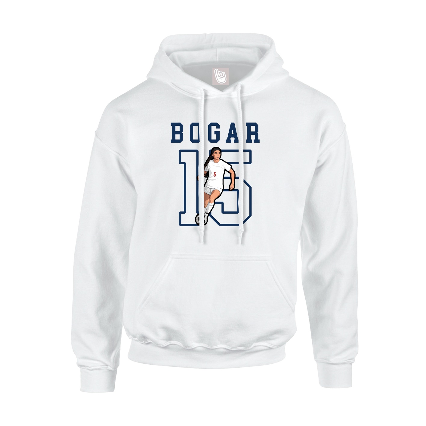 Youth Hoodie — Shirsey in White