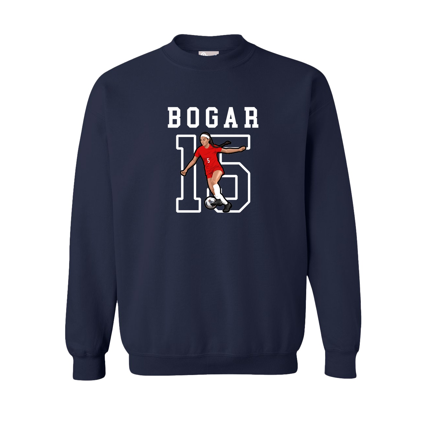 Fleece Crew — Shirsey in Navy