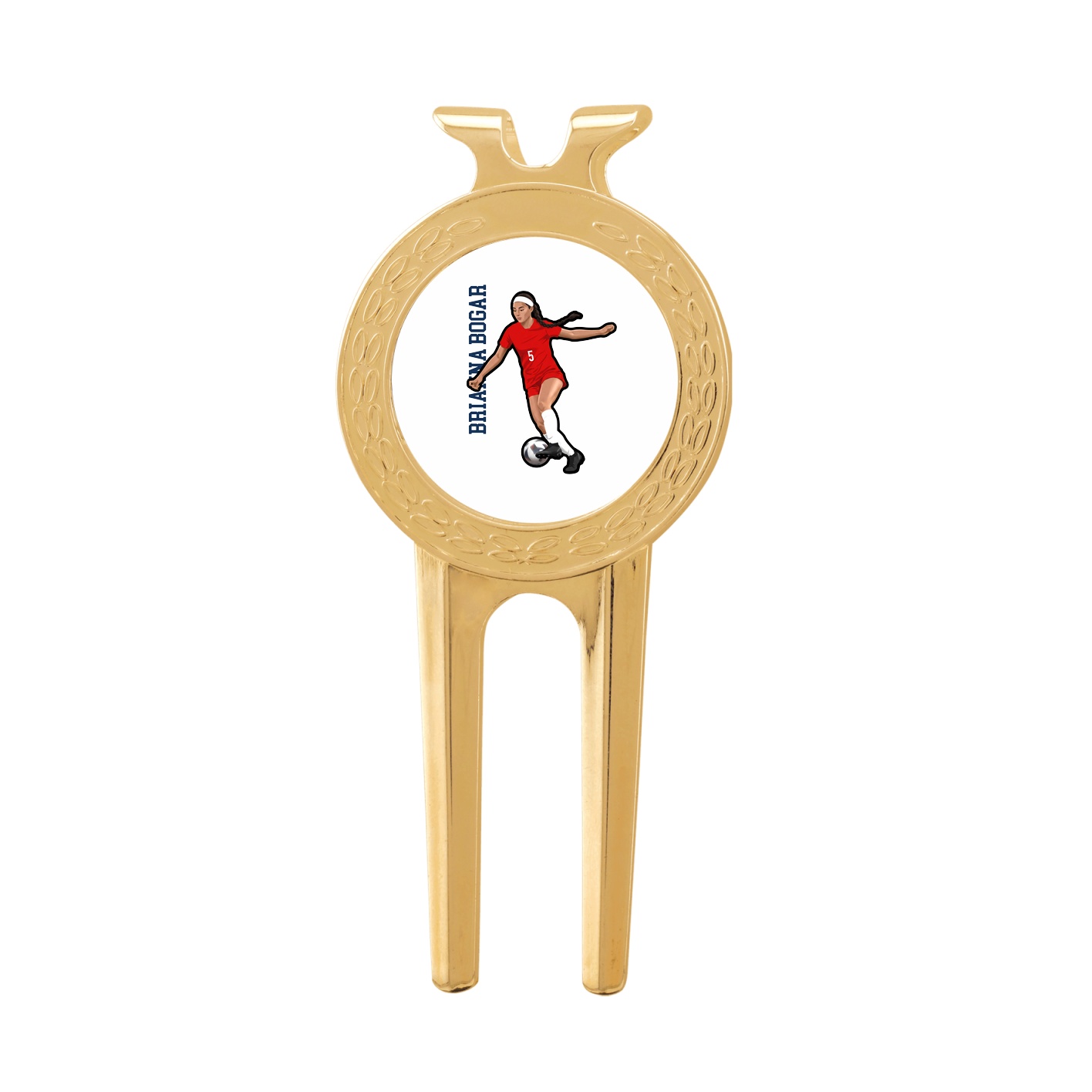 Divot Tool with Ball Marker — Name Vertical in Classic