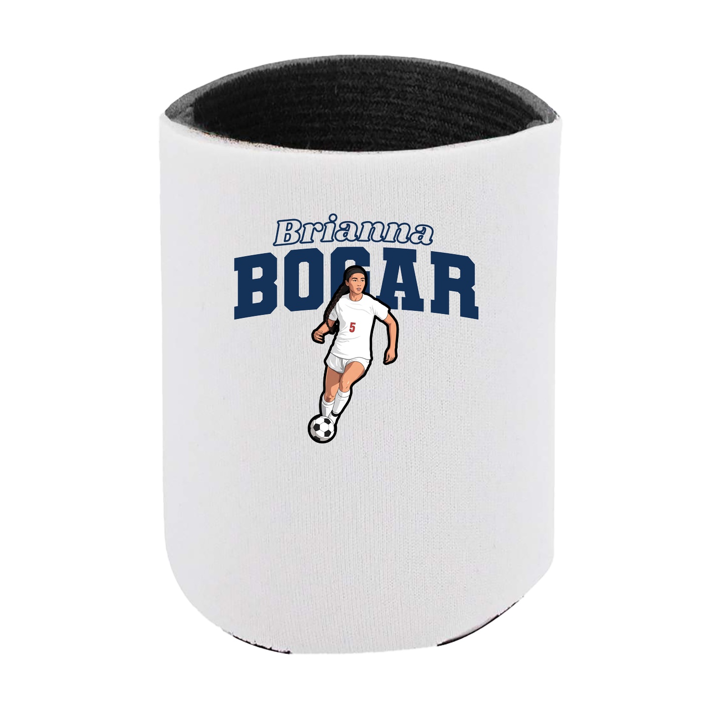Can Holder — Name Arch in White