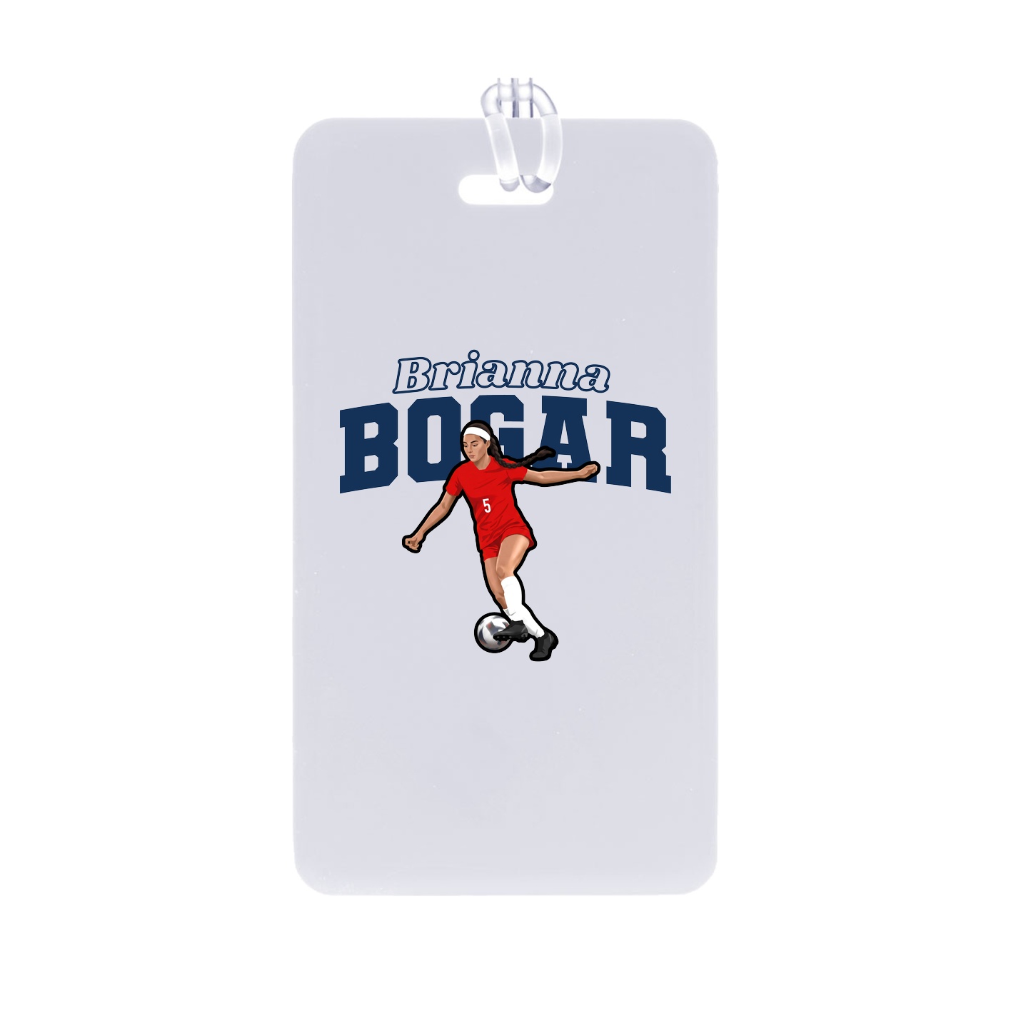 Bag Tag — Name Arch in Classic