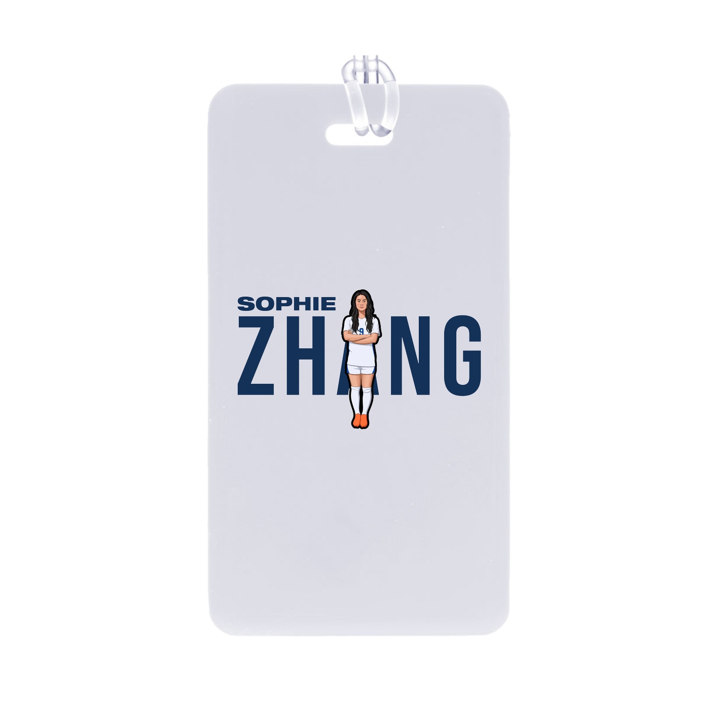 Bag Tag — Player Name in Classic