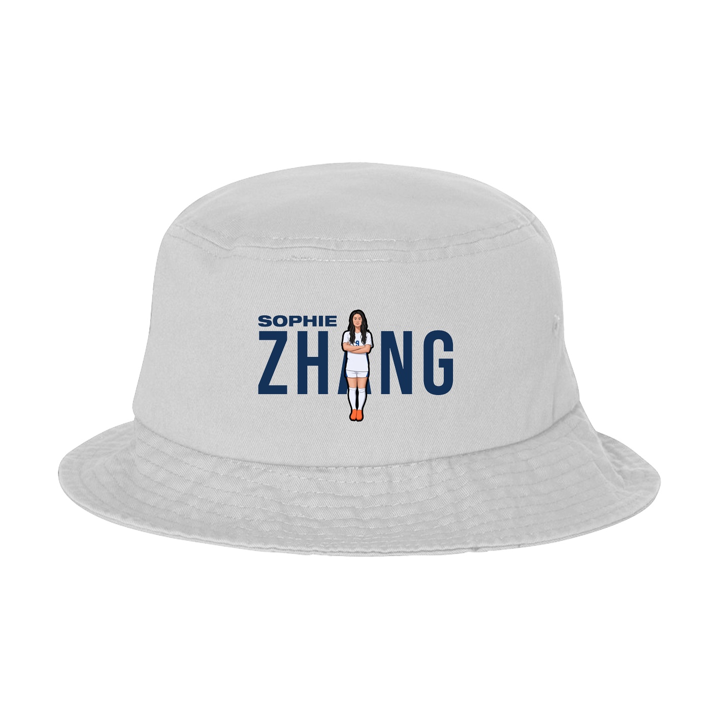 Bucket Cap — Player Name in White