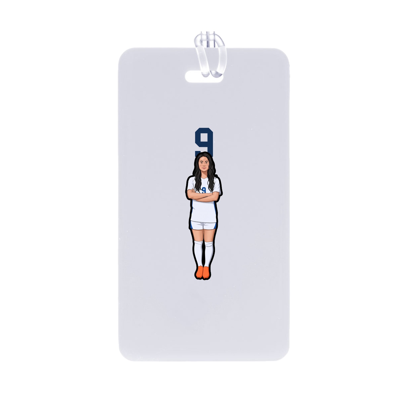 Bag Tag — Number Top in Classic