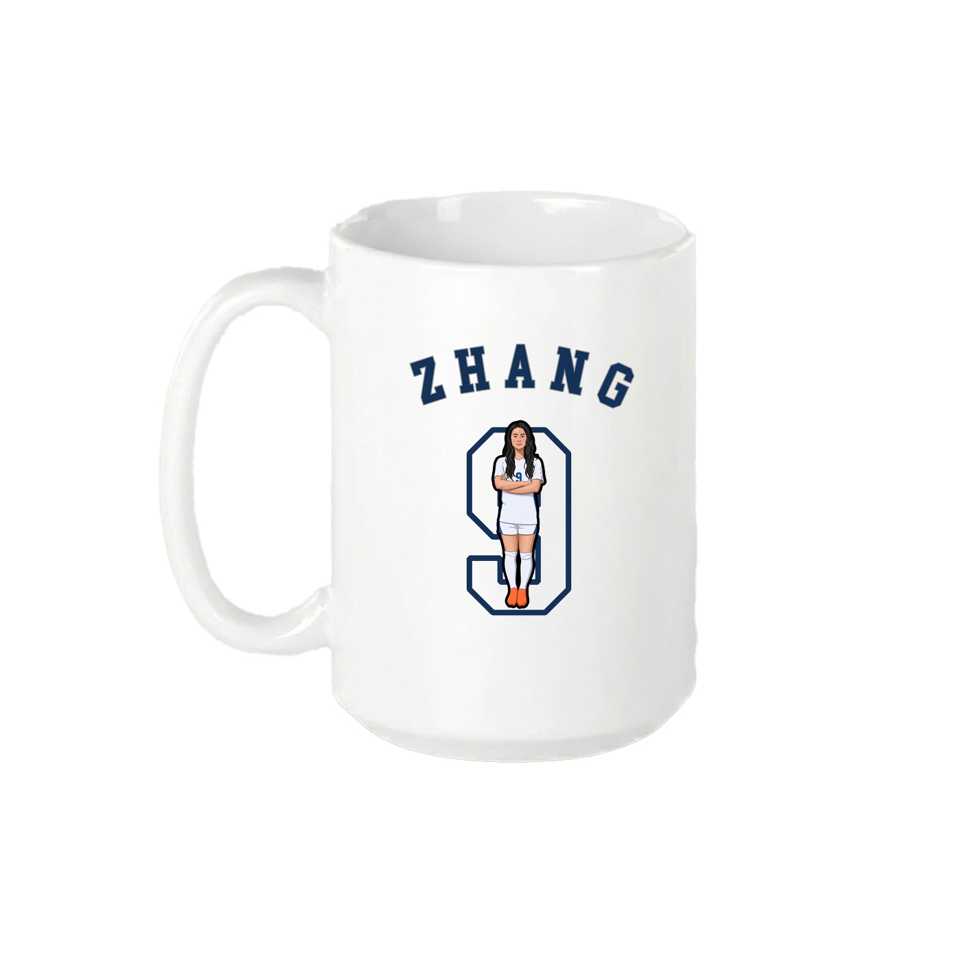 15oz Coffee Mug — Shirsey Arch in White