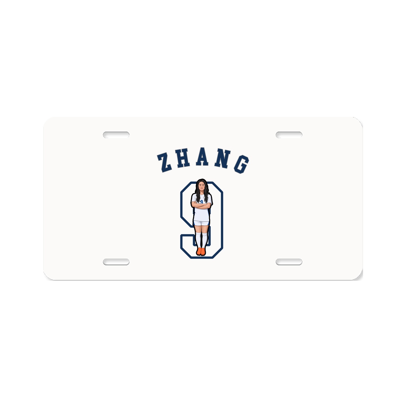 License Plate — Shirsey Arch in Classic