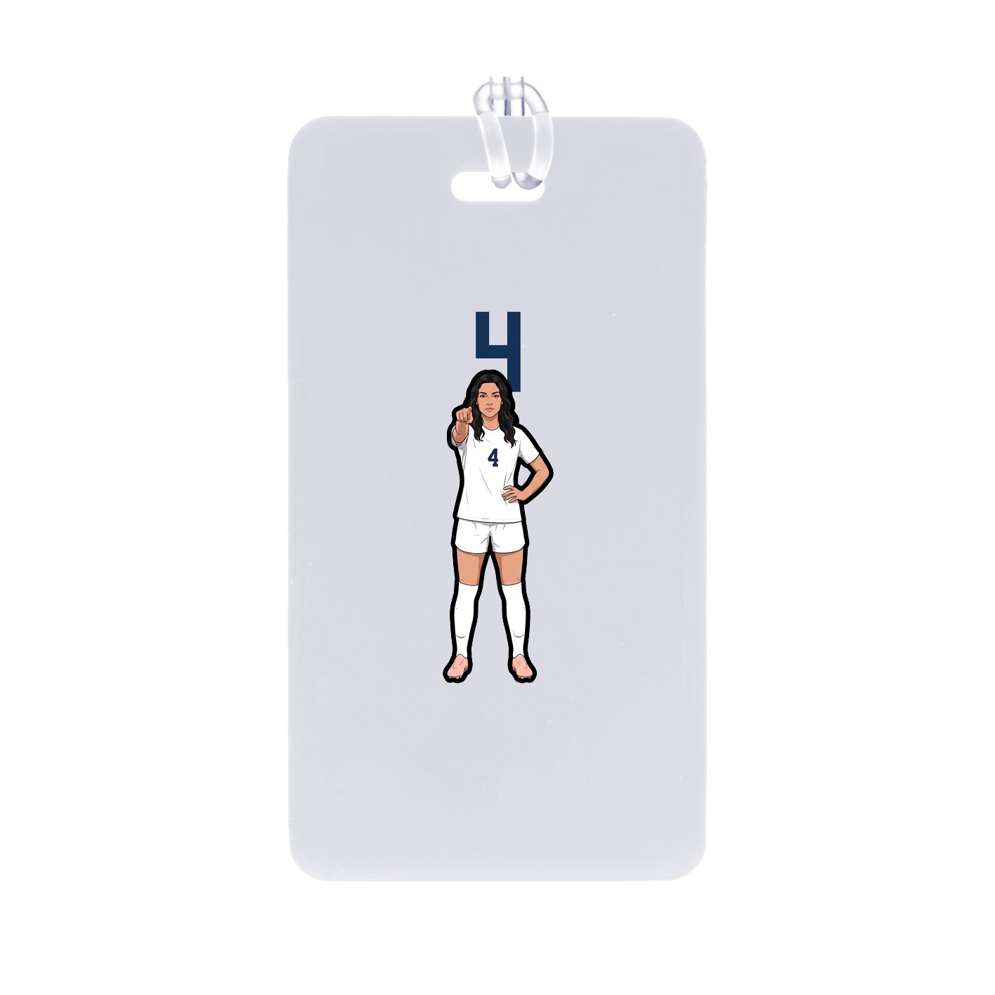 Bag Tag — Number Top in Classic