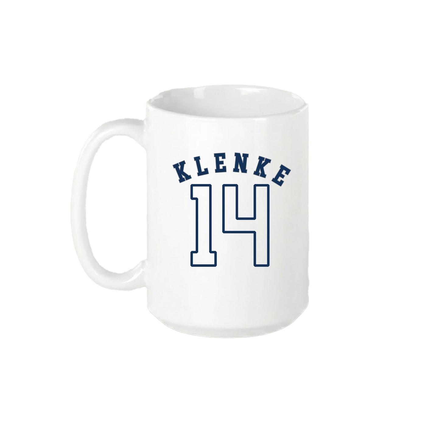 15oz Coffee Mug — Shirsey Arch in White