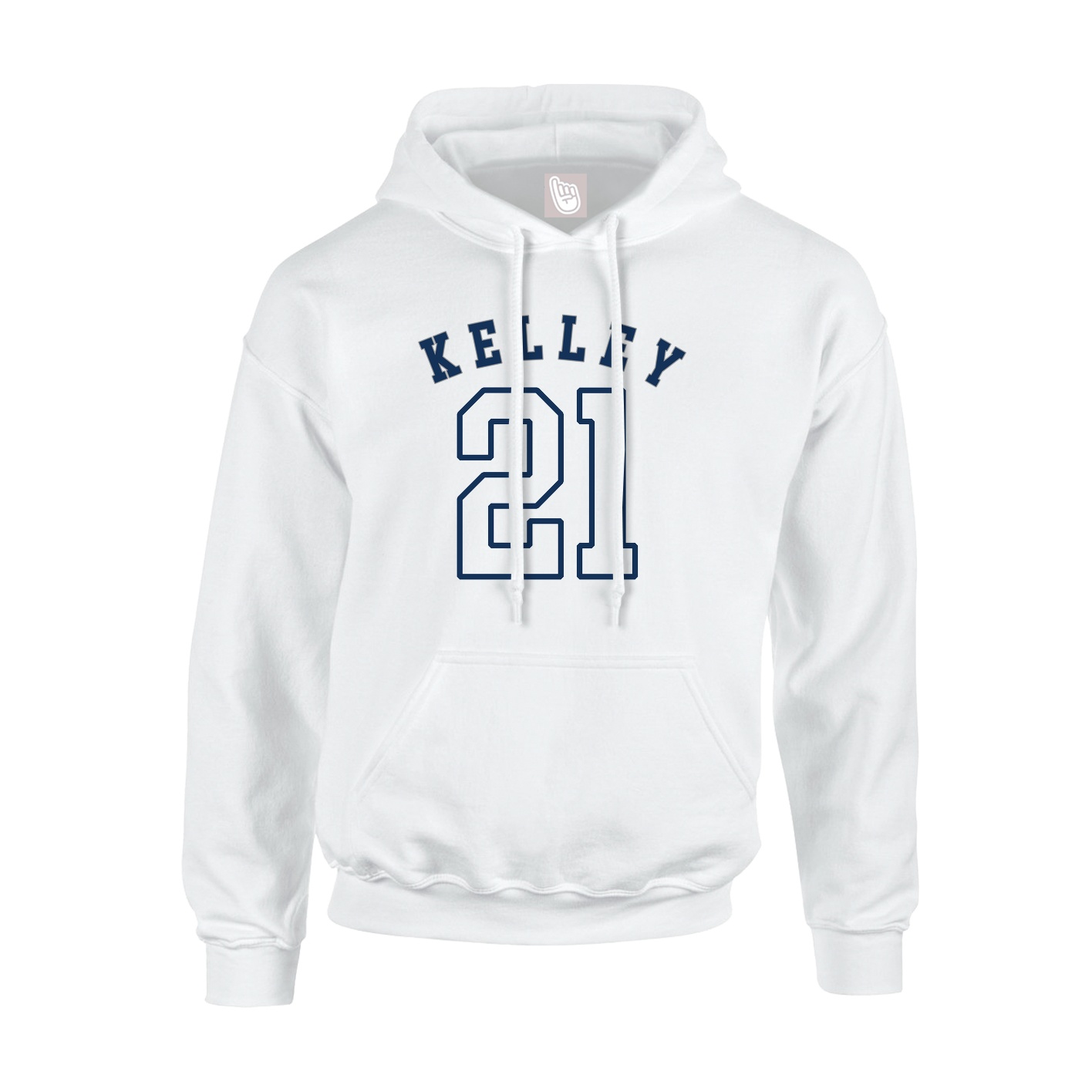Hoodie — Shirsey Arch in White