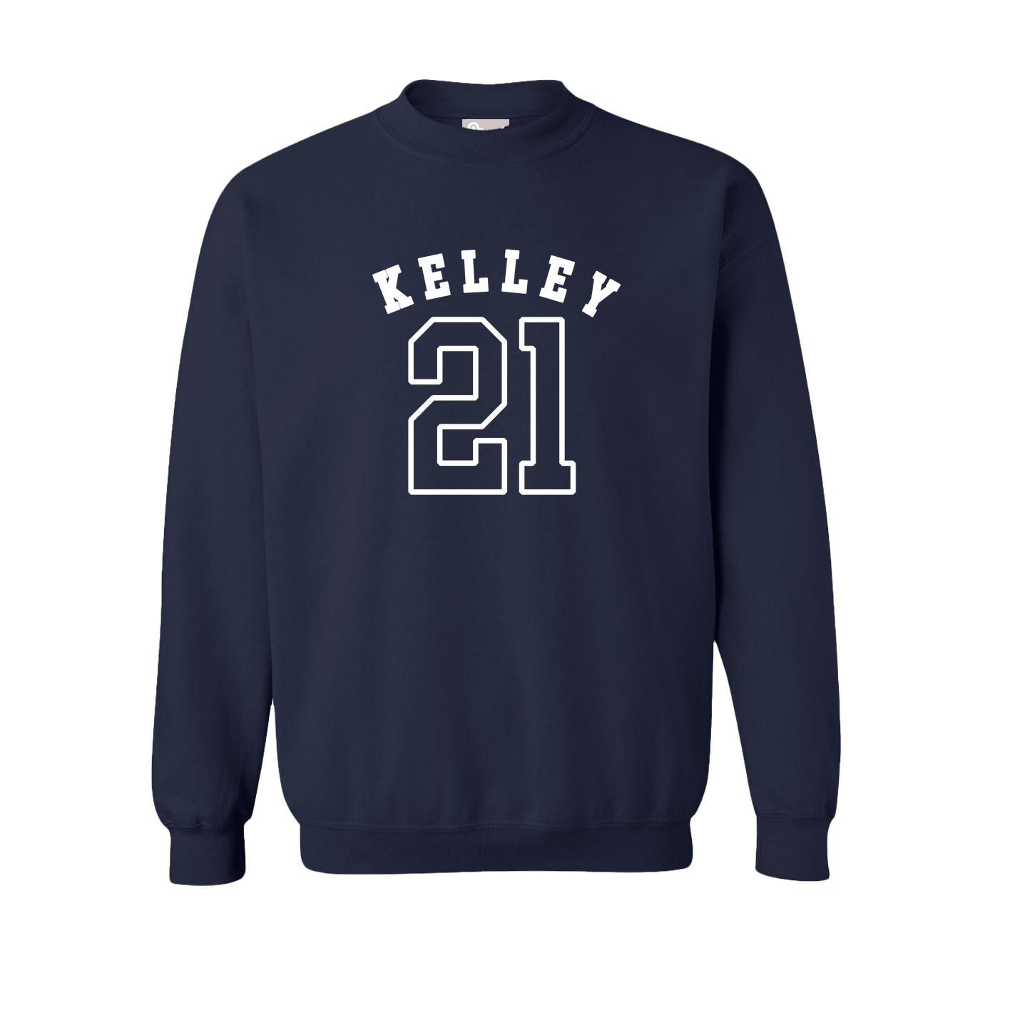 Fleece Crew — Shirsey Arch in Navy