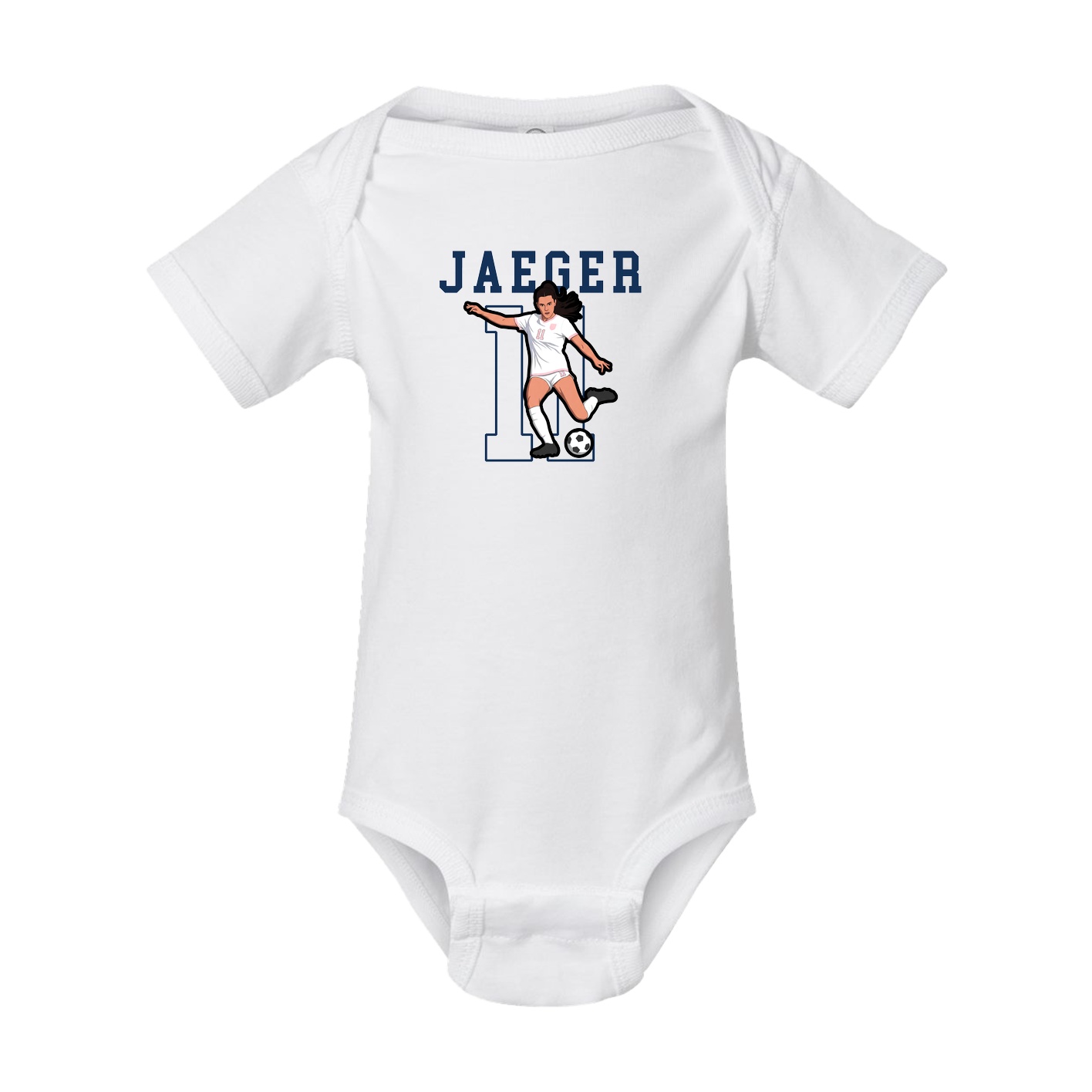 Baby Onesie — Shirsey in White