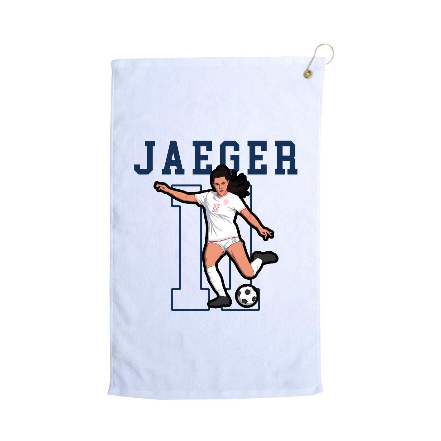 Golf Towel — Shirsey in White