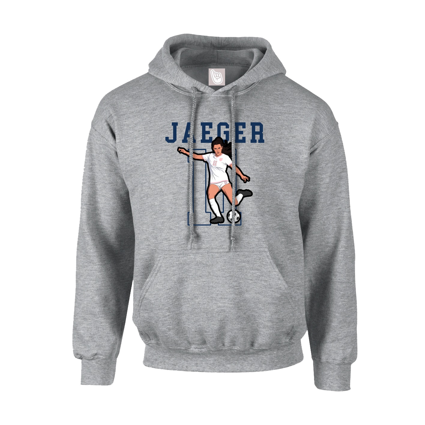 Youth Hoodie — Shirsey in Grey