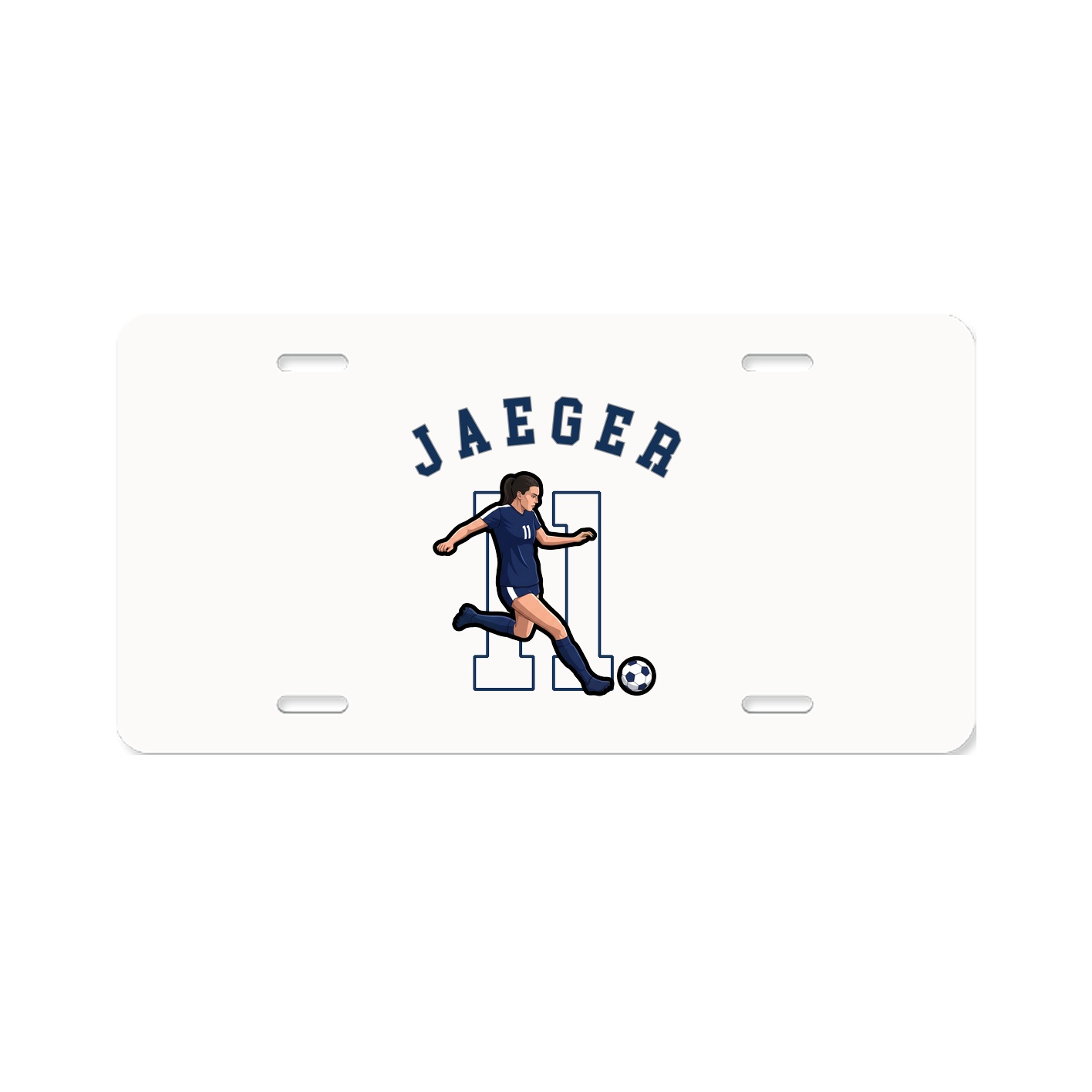 License Plate — Shirsey Arch in Classic