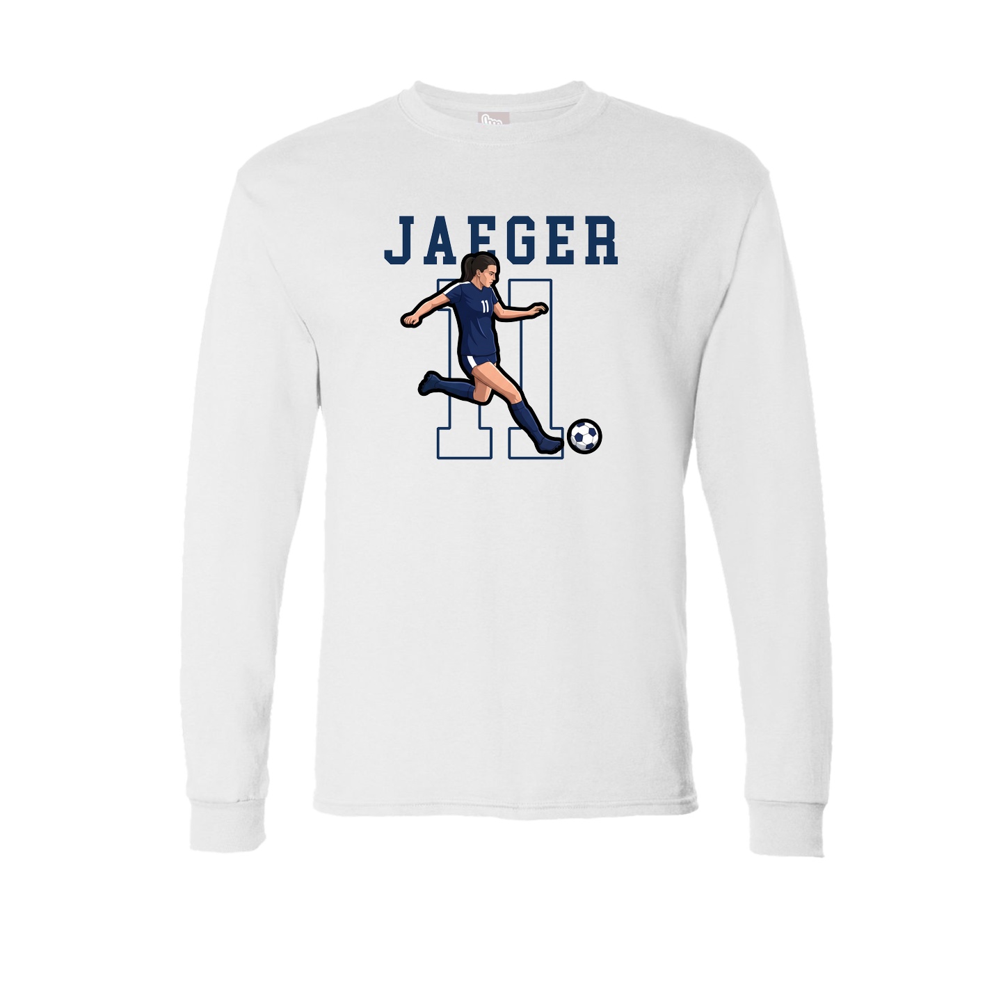 Long Sleeve Tee — Shirsey in White