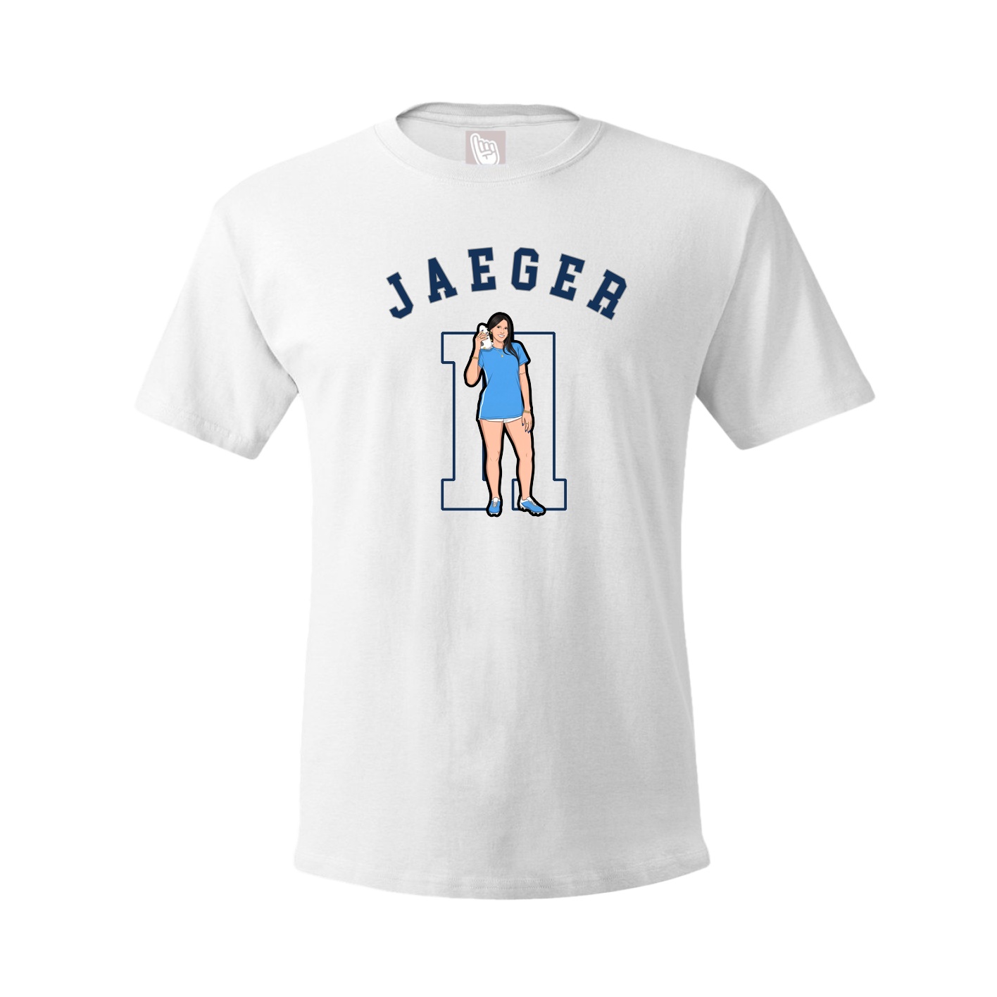 Youth Tee — Shirsey Arch in White