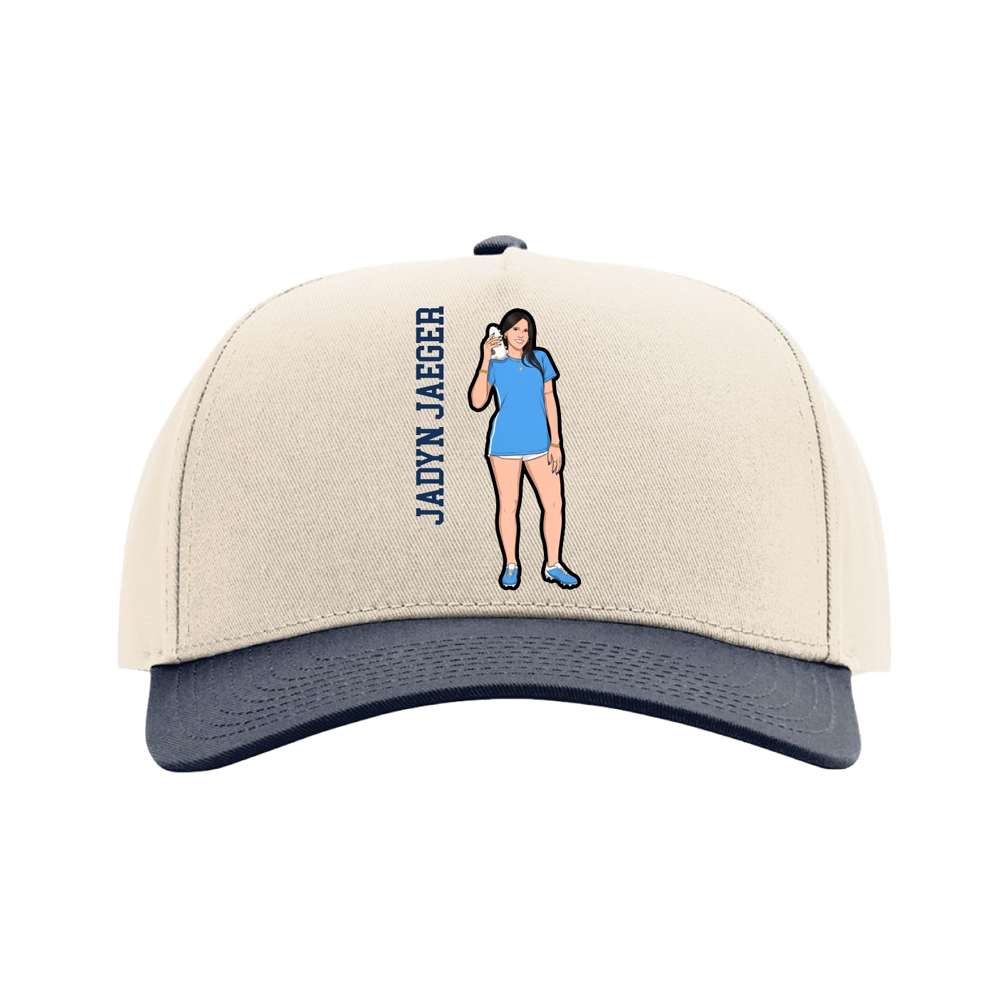 Full Fabric Five-Panel Champ Cap
