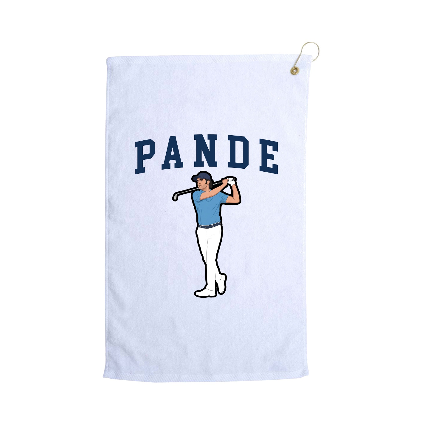 Golf Towel — Shirsey in White