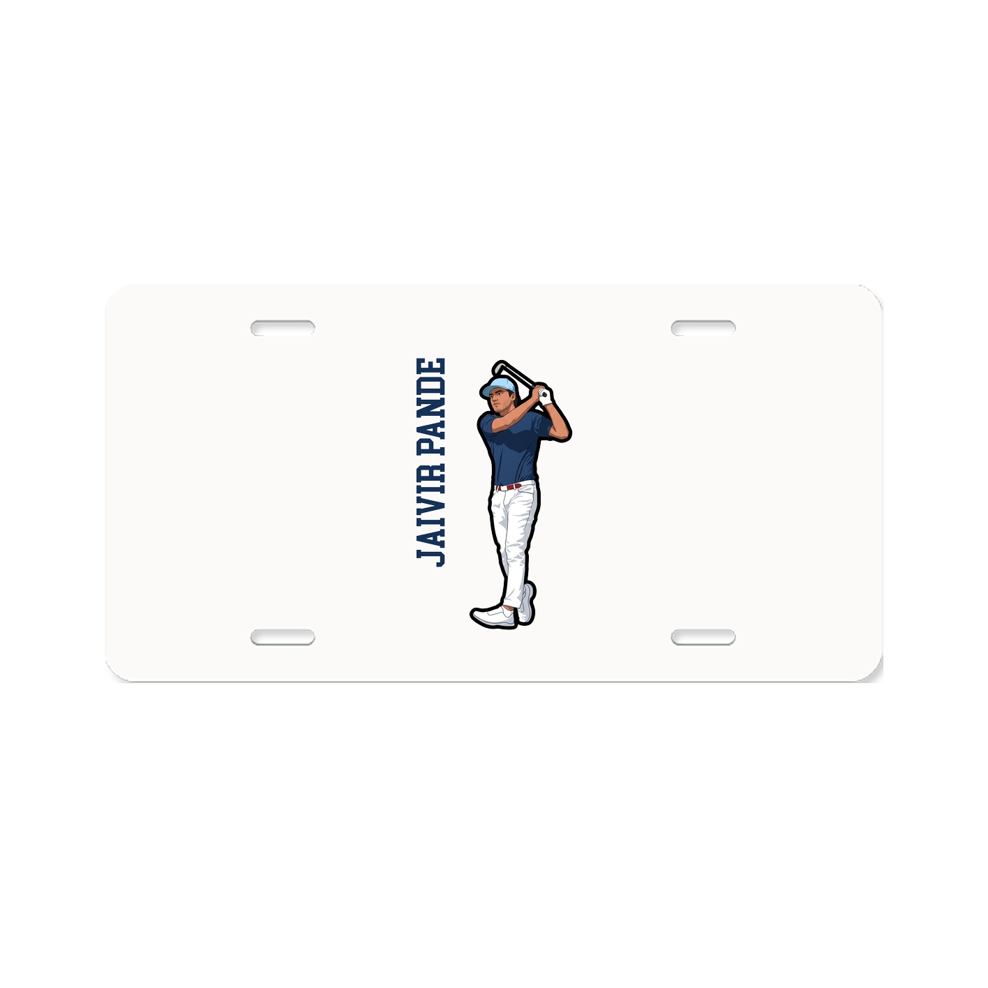 Aluminum License Plate