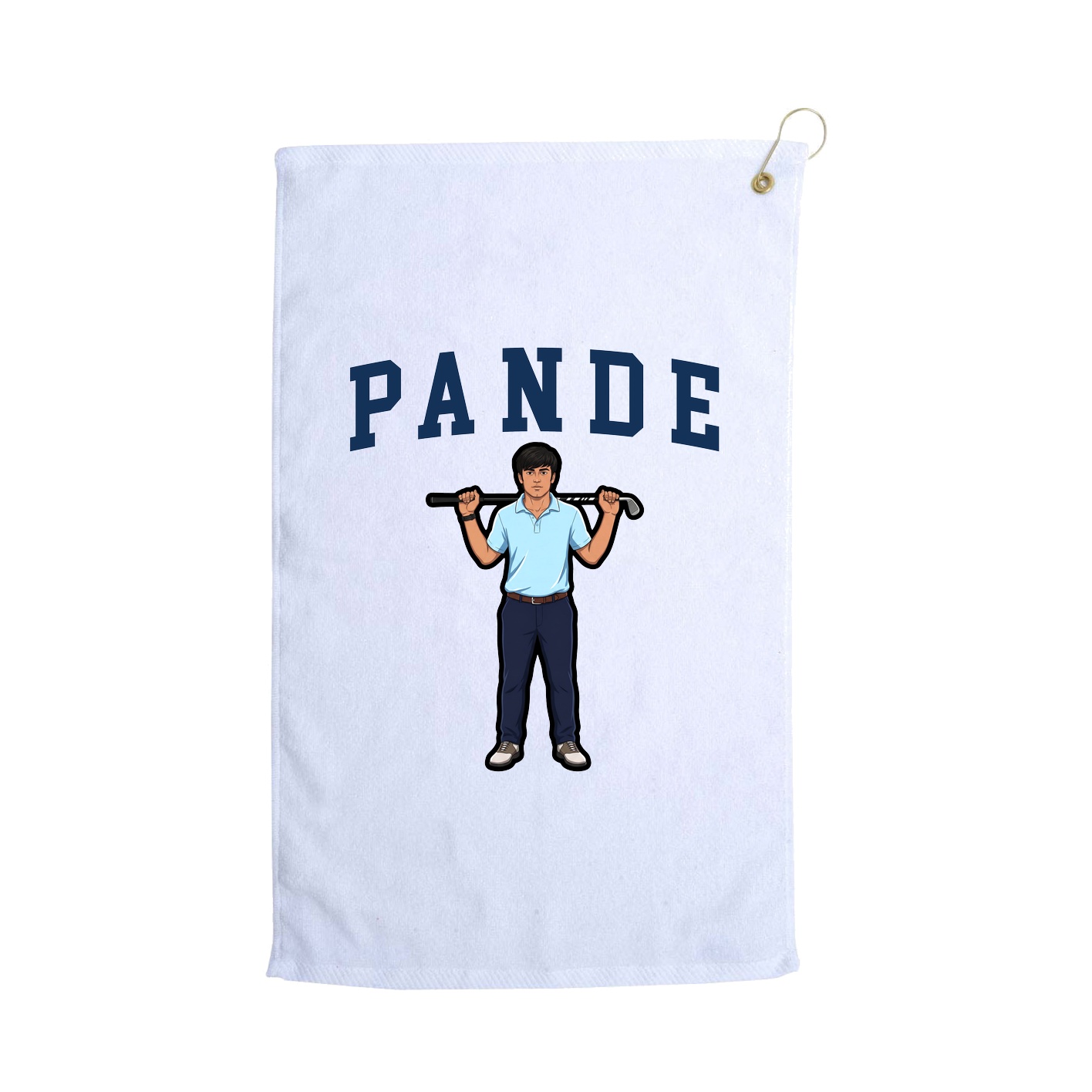 Golf Towel — Shirsey in White