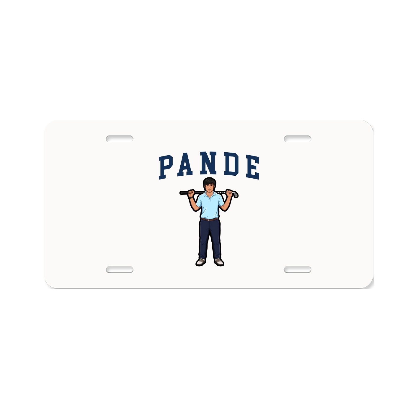 License Plate — Shirsey in Classic