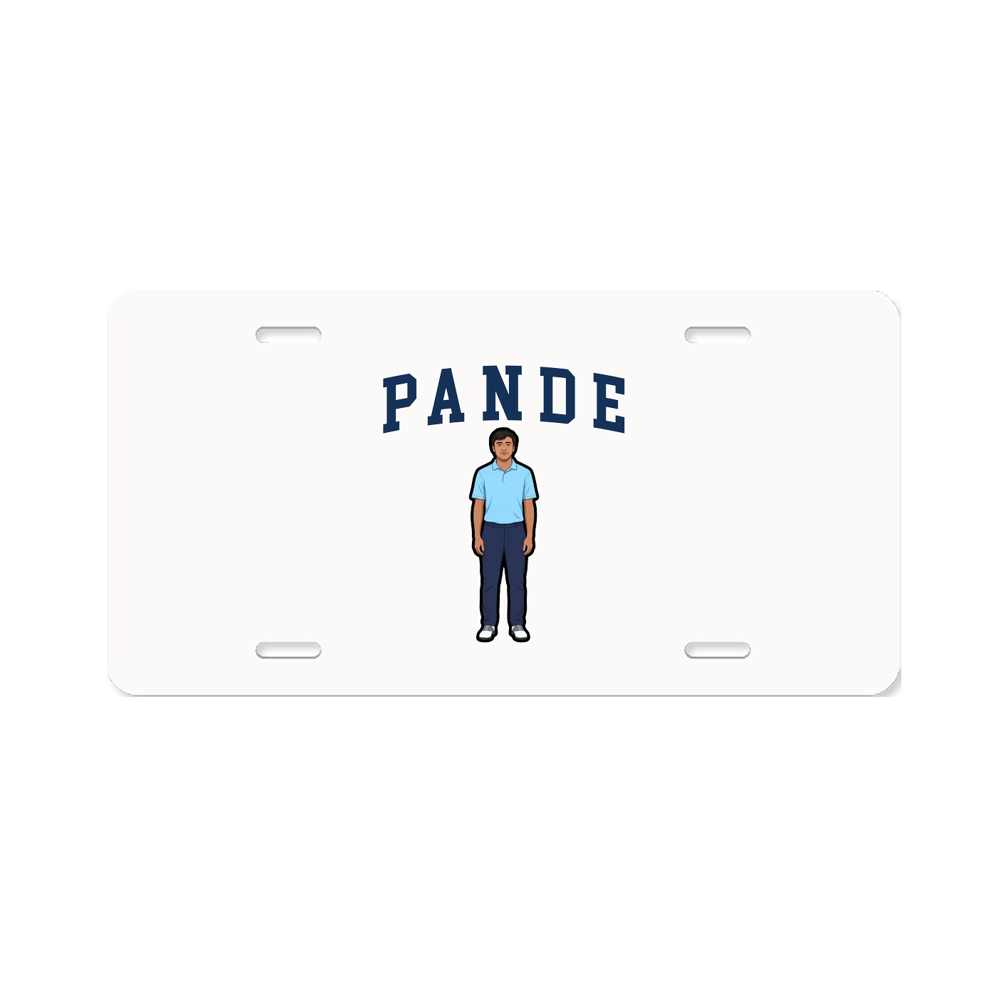 License Plate — Shirsey in Classic