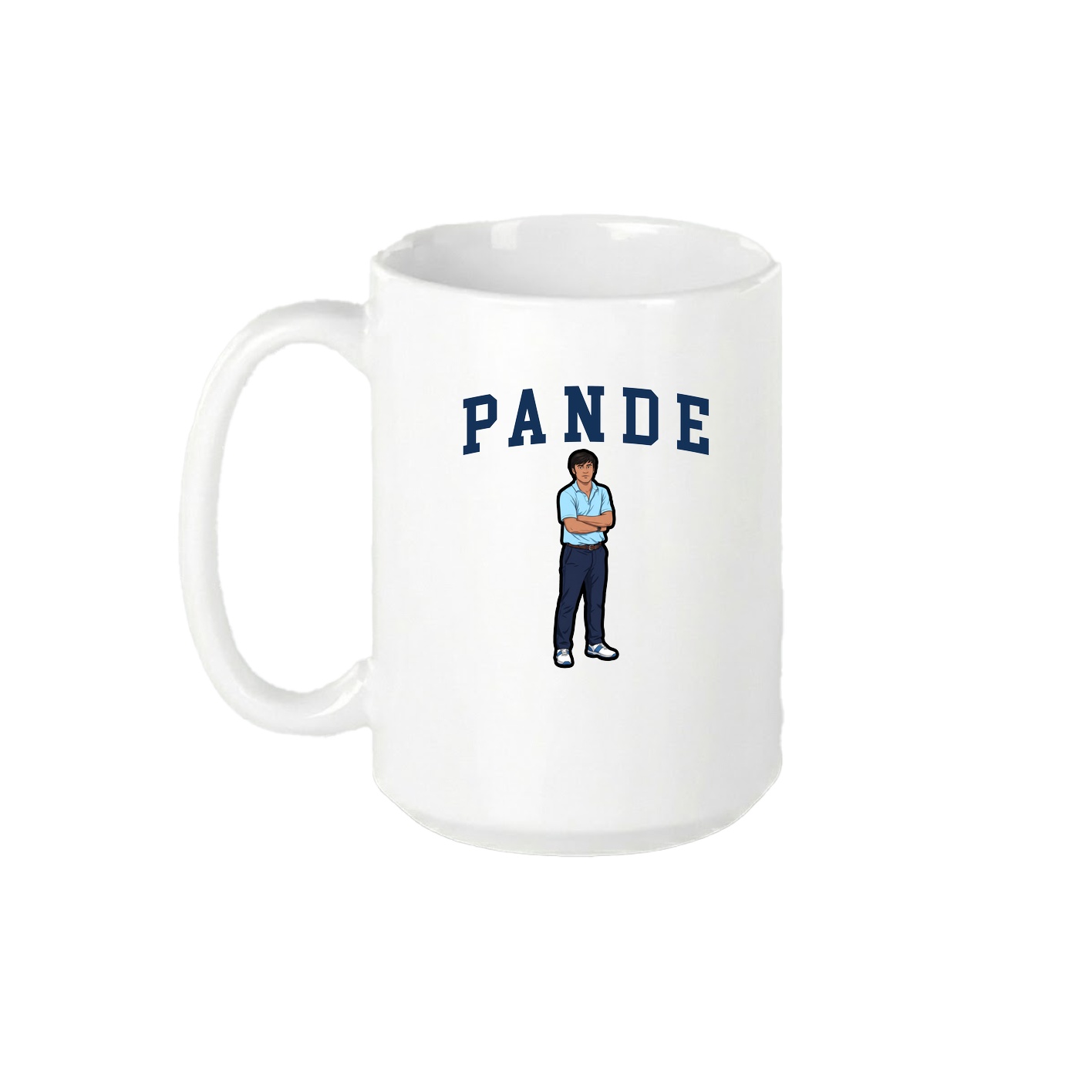 15oz Coffee Mug — Shirsey in White